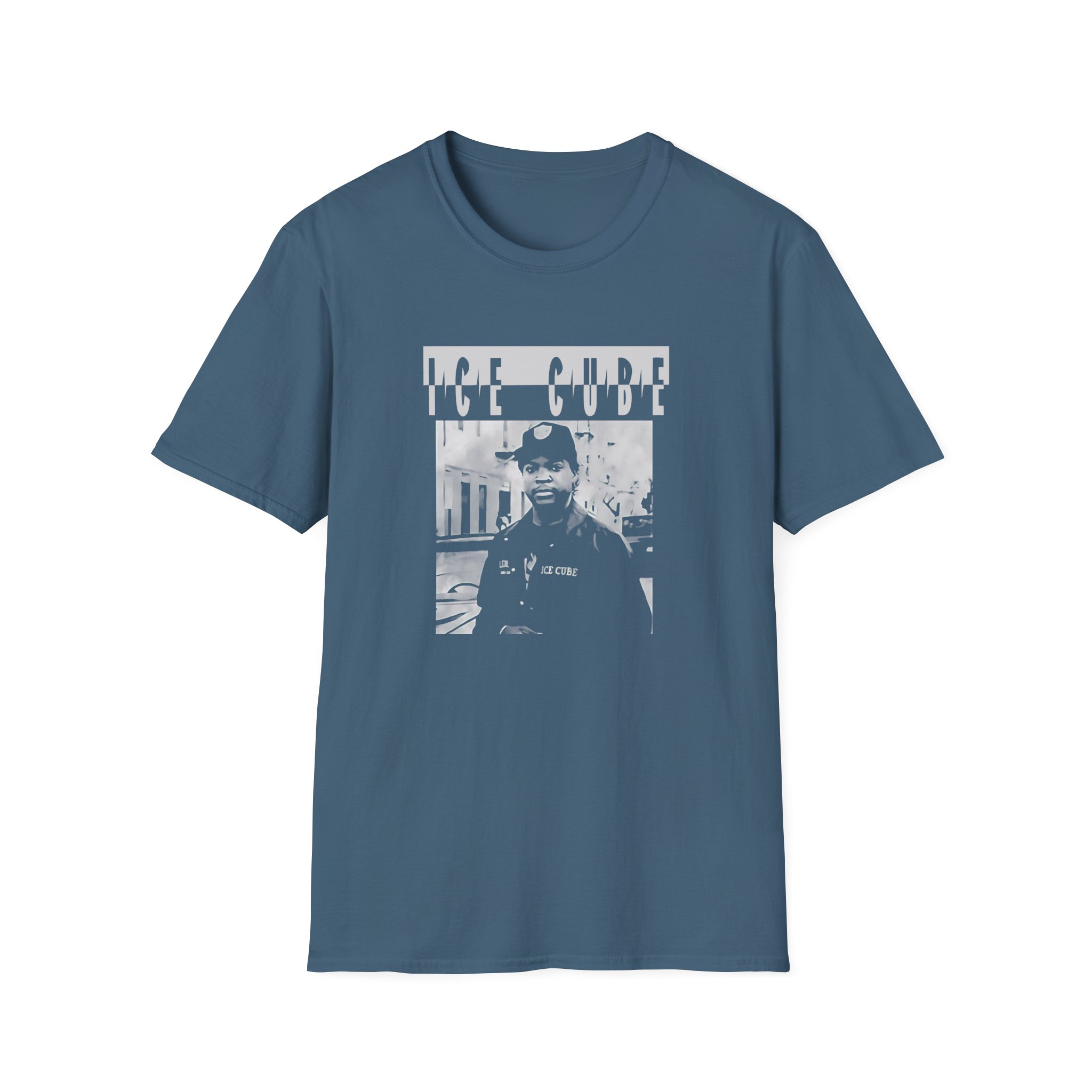 Ice Cube Photo Unisex Softstyle T-Shirt - Image 9