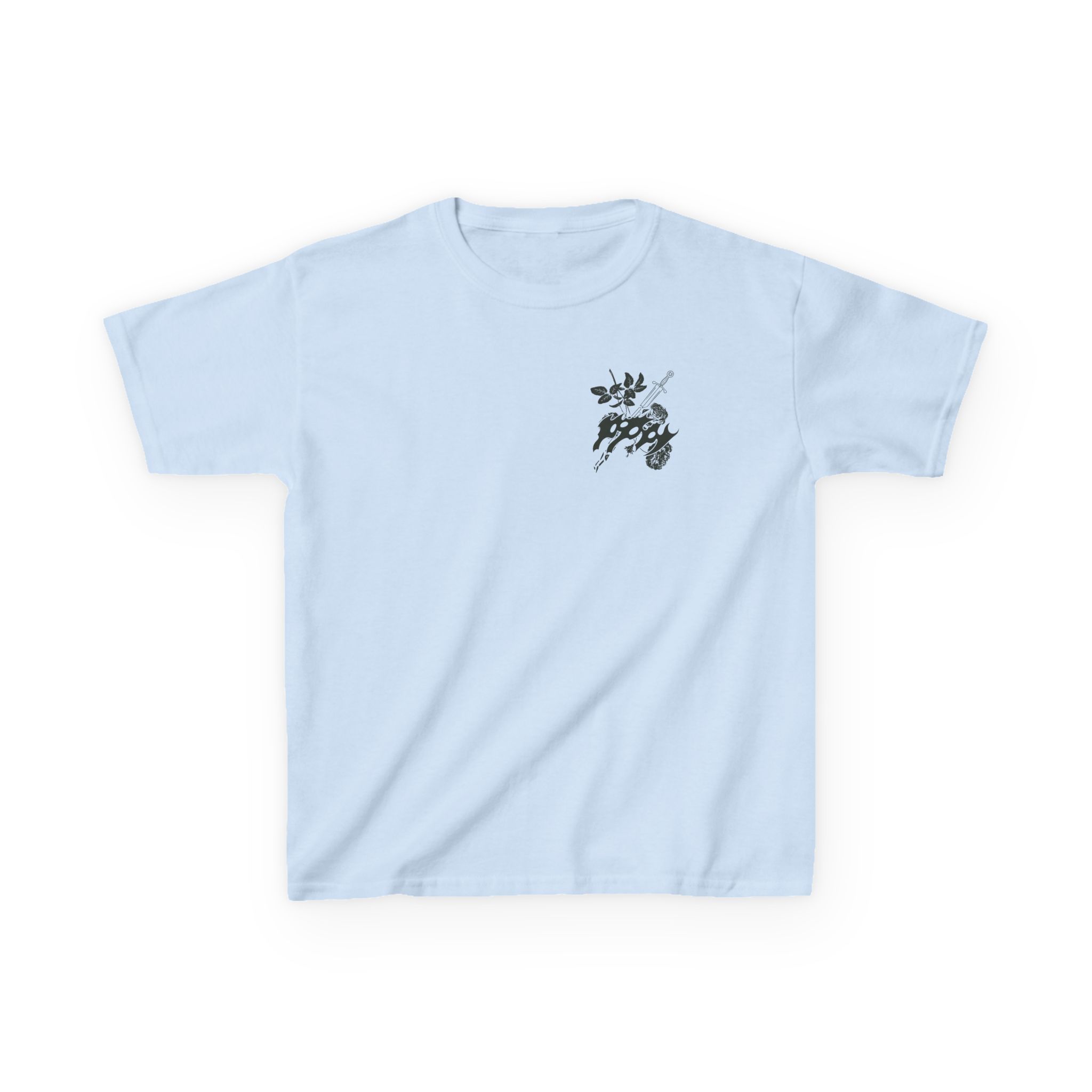 Kids Poppy Cost Of Giving Up Heavy Cotton™ Tee - Image 9
