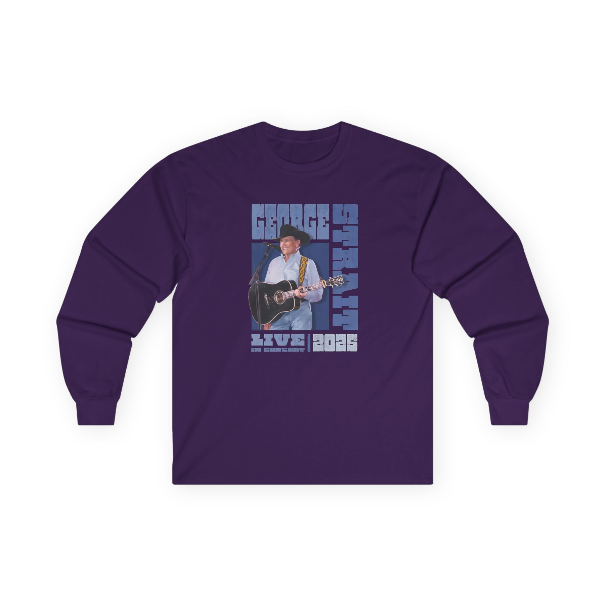 George Strait Tour Unisex Ultra Cotton Long Sleeve Tee - Image 7