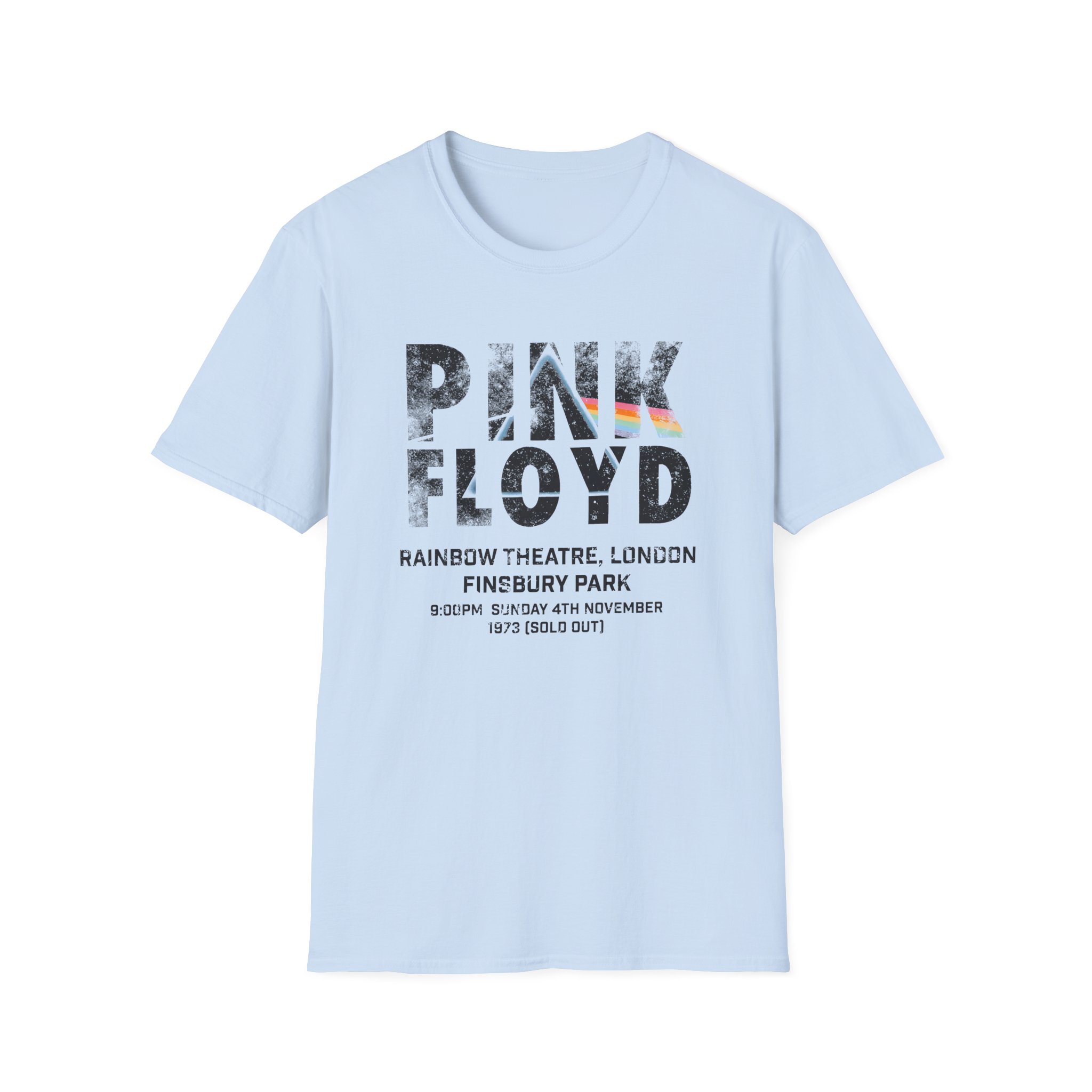 Pink Floyd Rainbow Unisex Softstyle T-shirt - Image 13