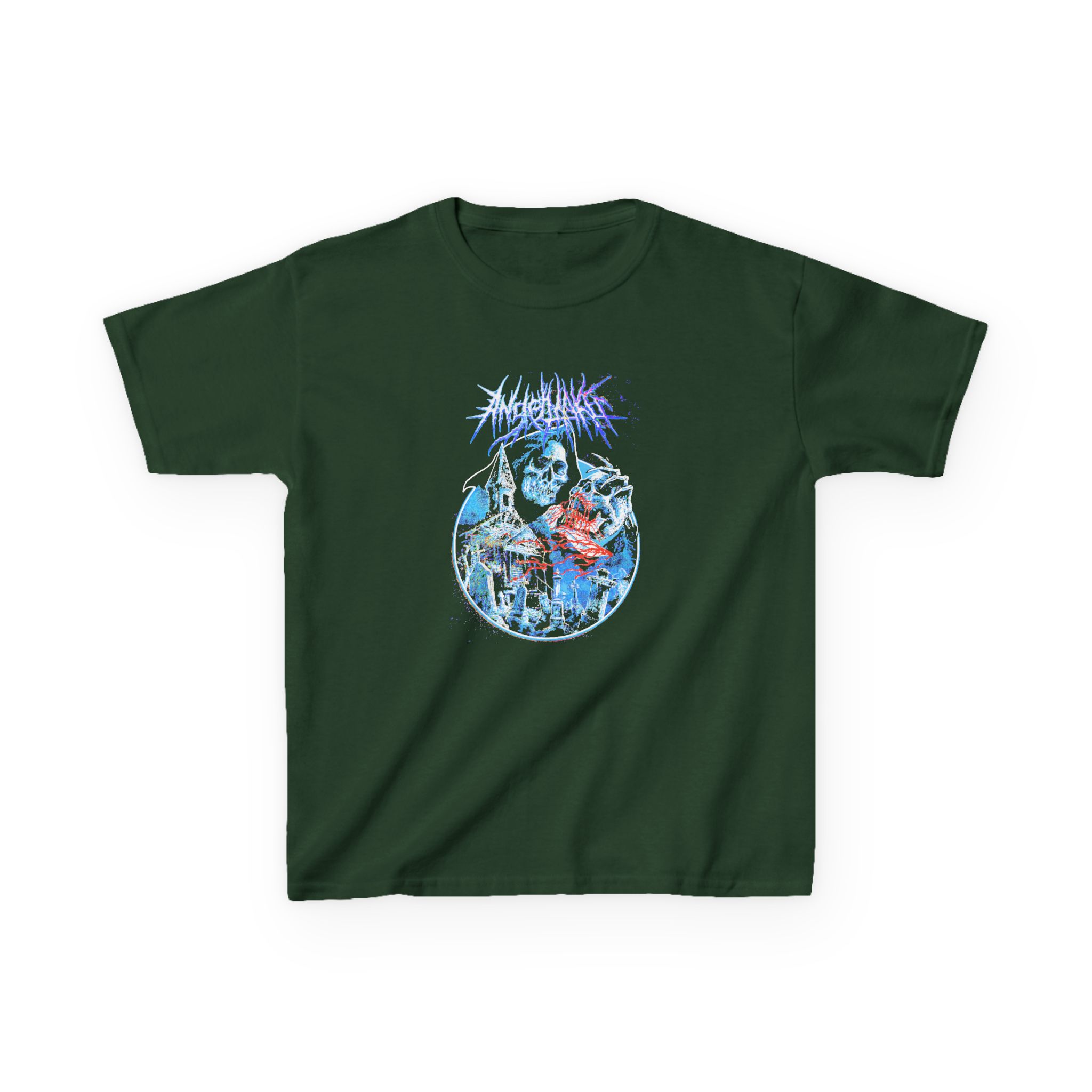 Angelmaker Angel Of Death Kids Heavy Cotton™ Tee - Image 3