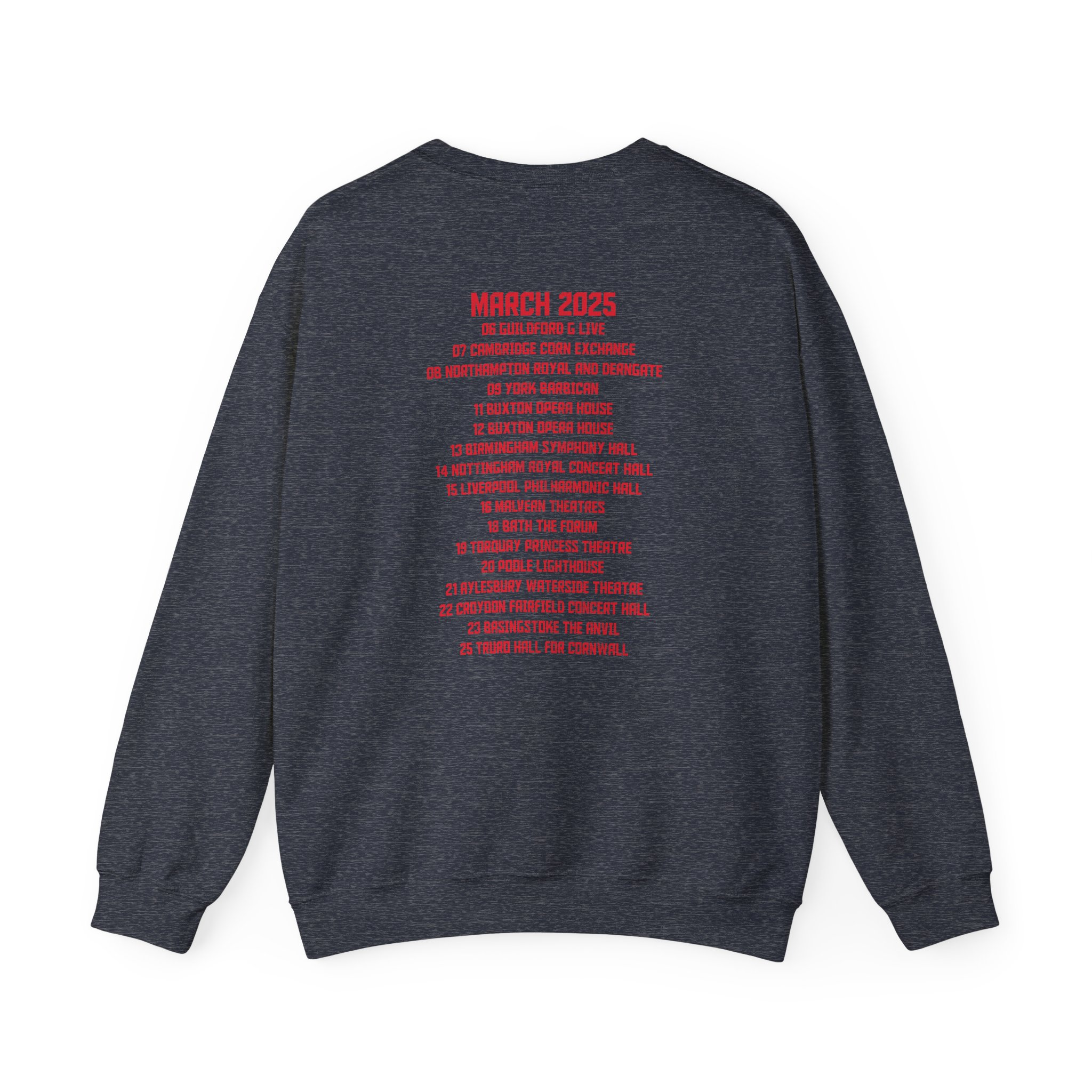 Levellers 2025 March We the Collective Tour Unisex Heavy Blend™ Crewneck Sweatshirt - Image 8