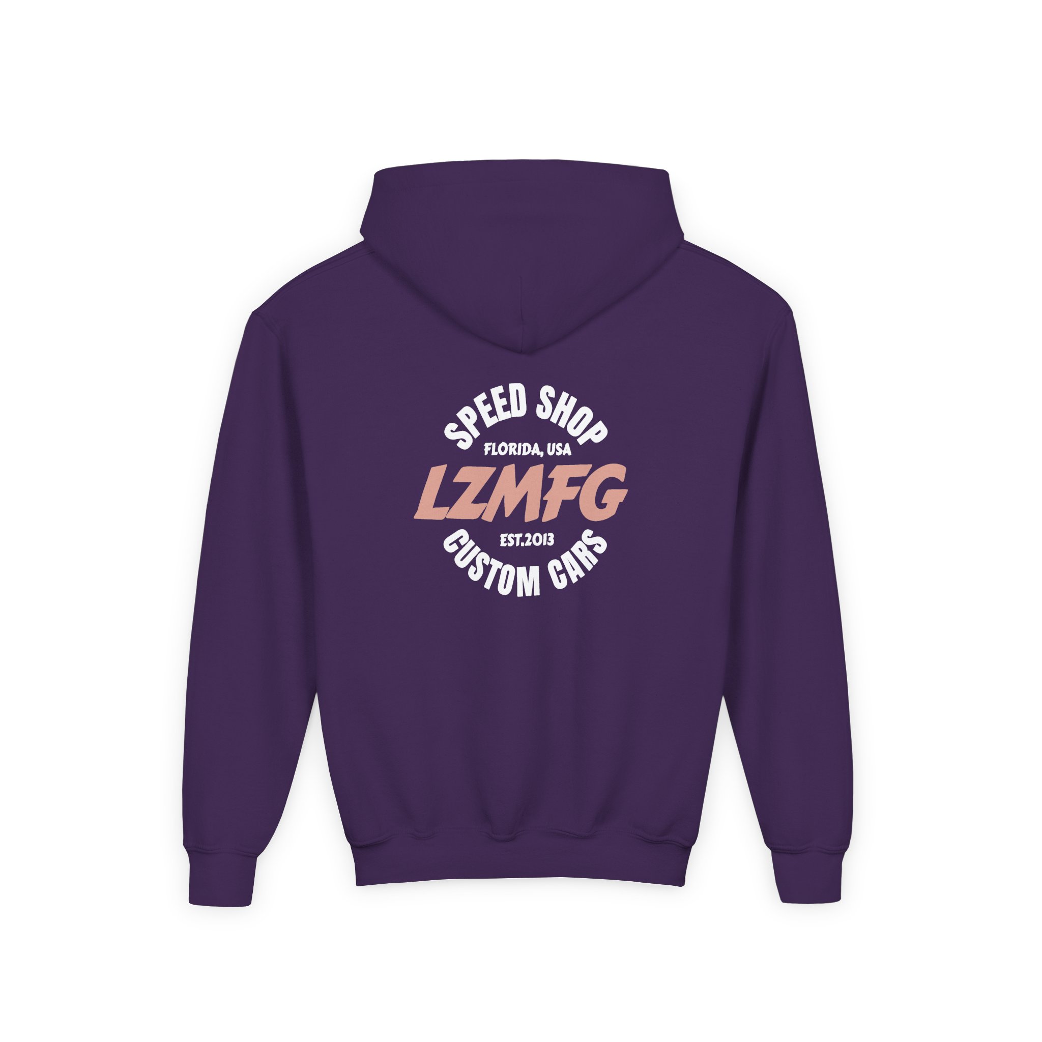 Adam LZ Surf Youth Heavy Blend Hooded Sweatshirt - Image 10