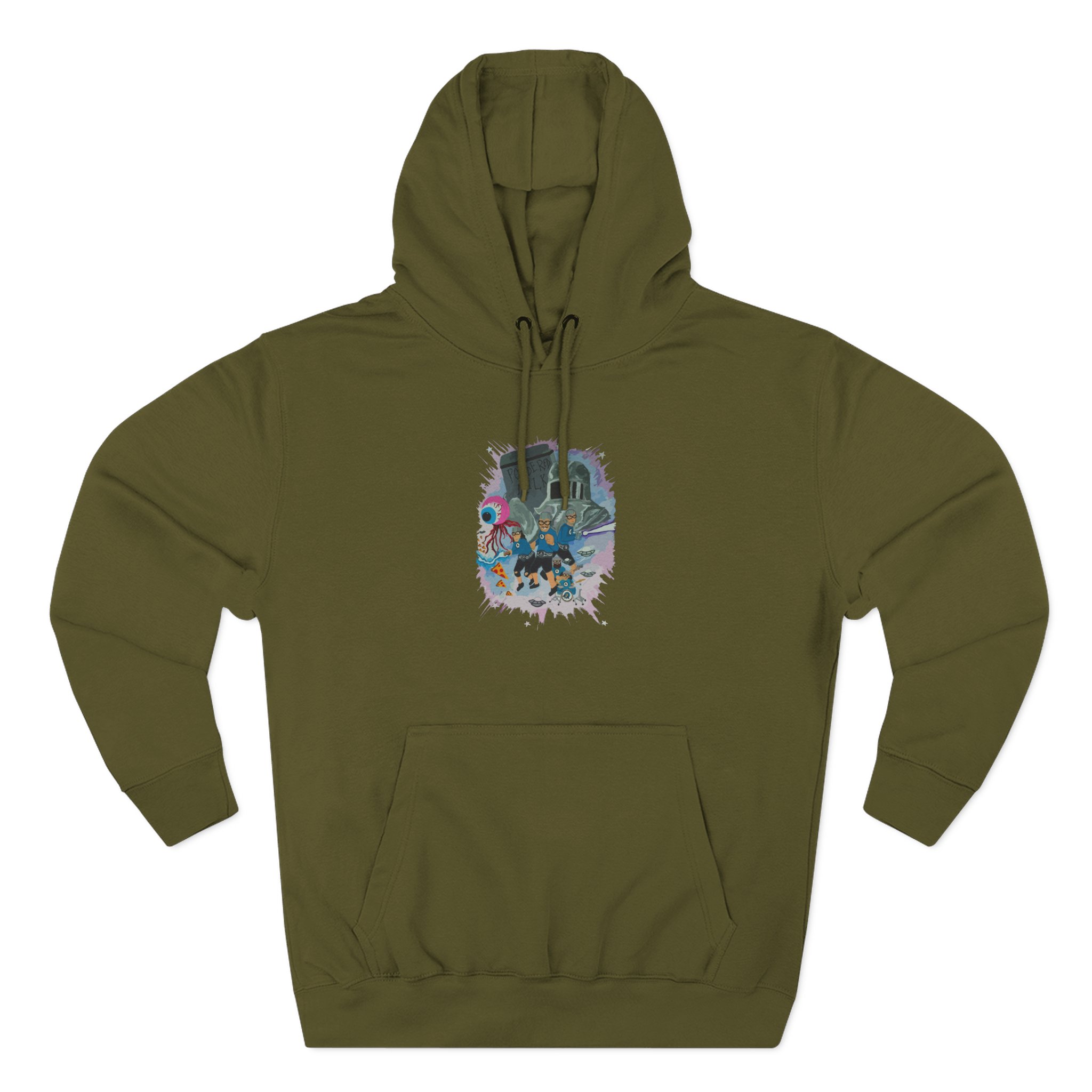 The Aquabats Legendary! Three-Panel Fleece Hoodie - Image 5