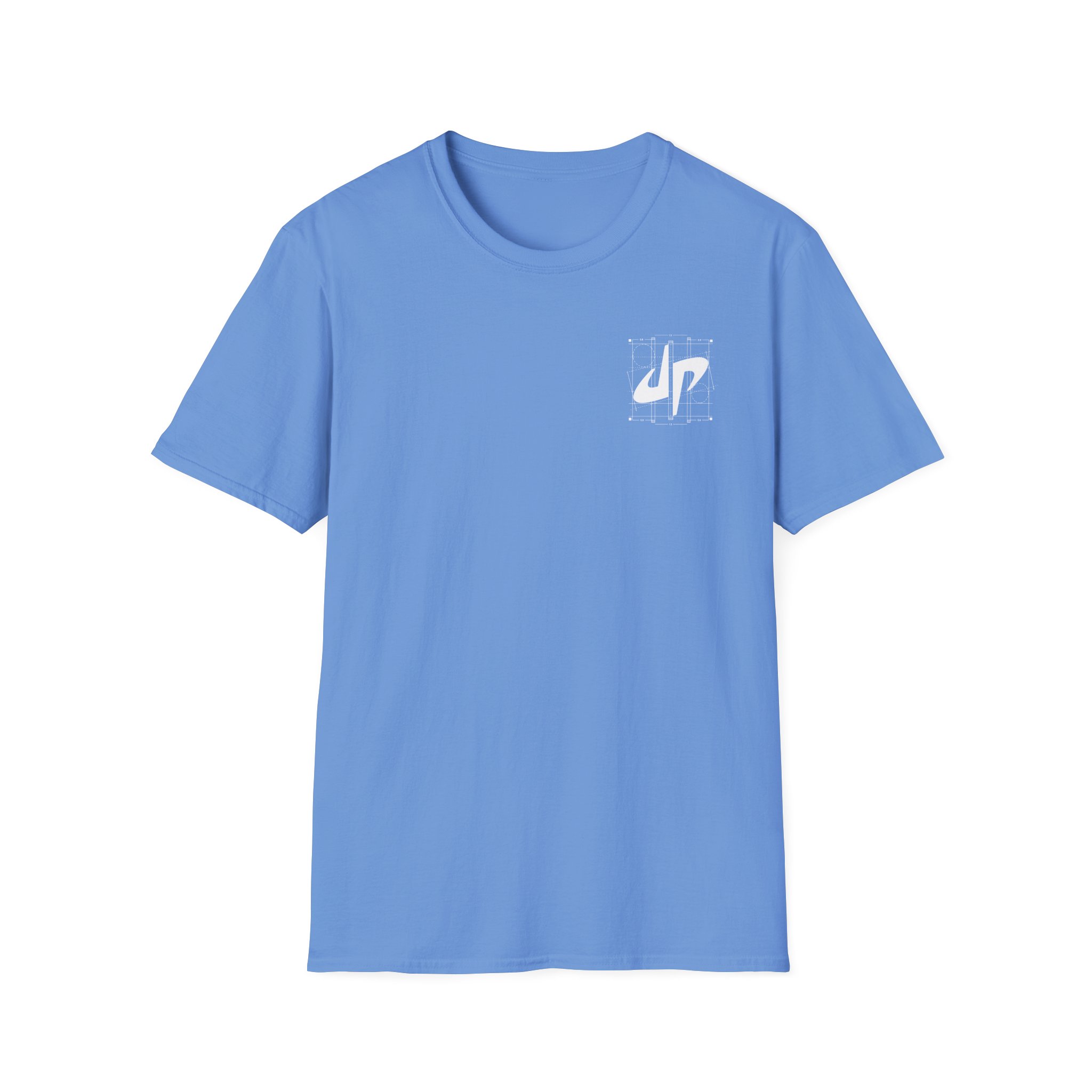 Dude Perfect Blueprint Panda Unisex Softstyle T-Shirt - Image 11