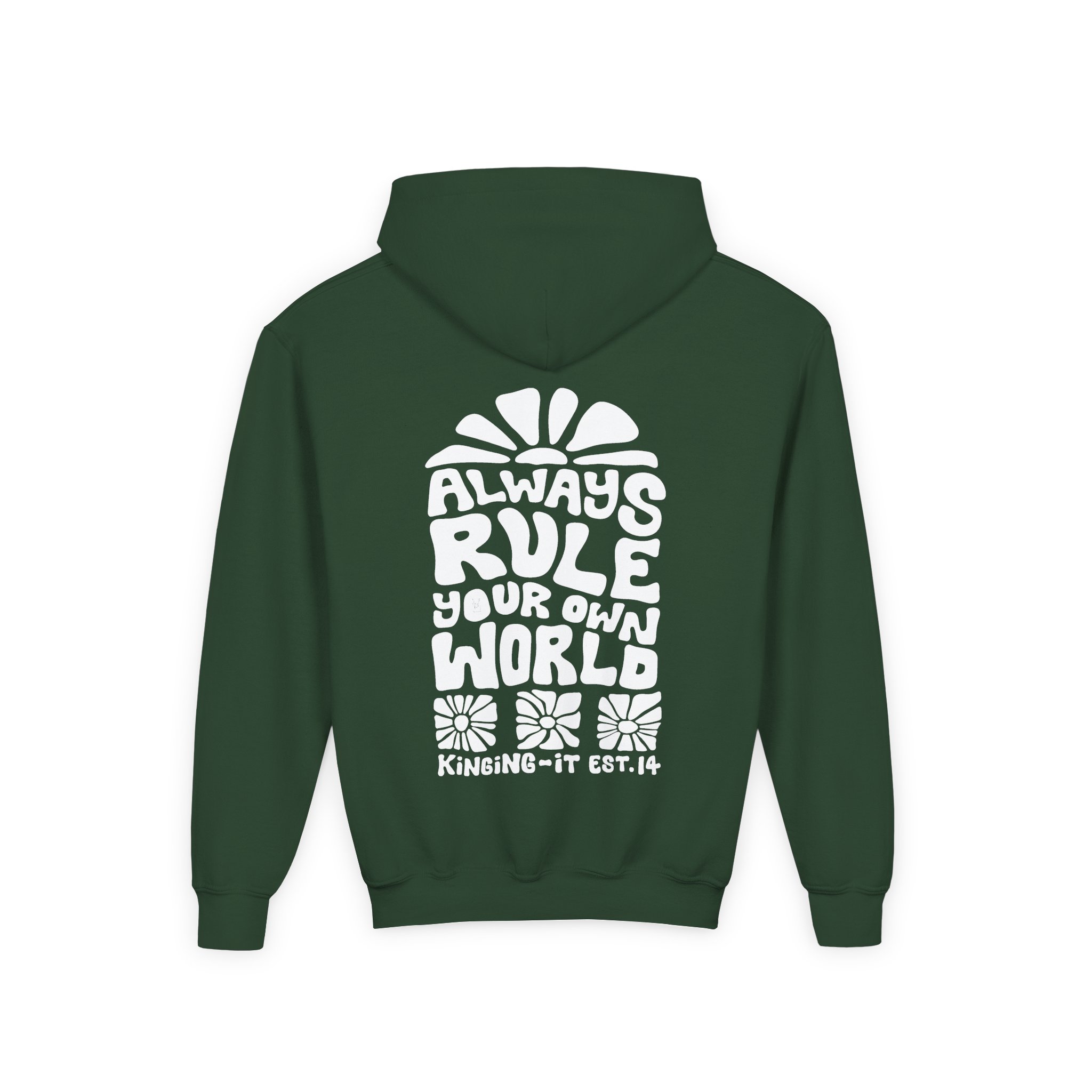 Kinging It Ryow Youth Heavy Blend Hooded Sweatshirt - Image 6
