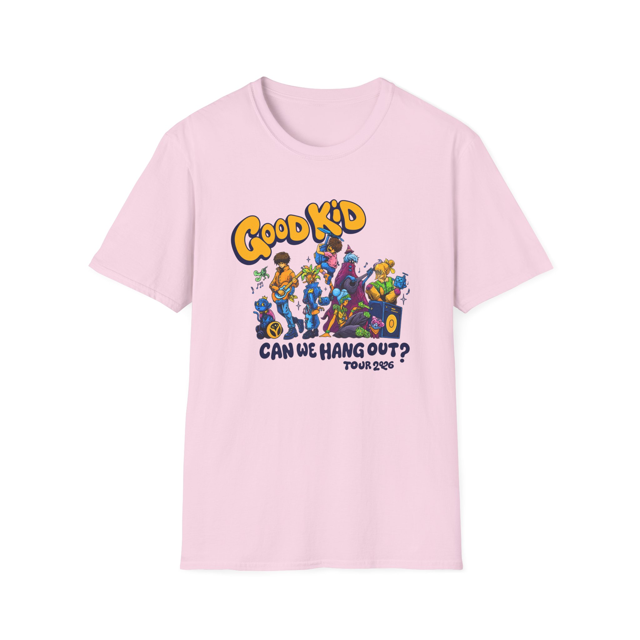 Good Kid Can We Hang Out Unisex Softstyle T-Shirt - Image 29