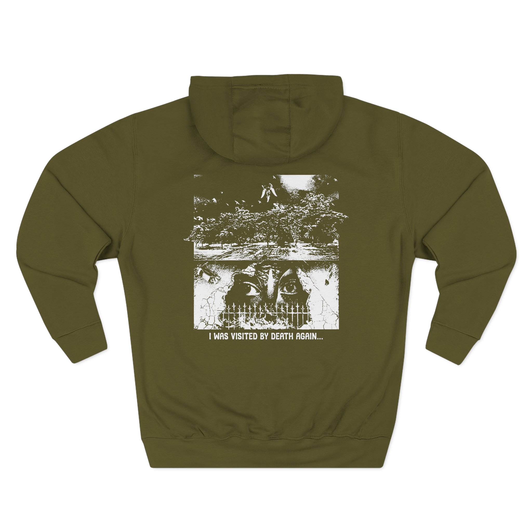 Knocked Loose Death Against Us Three-Panel Fleece Hoodie - Image 6