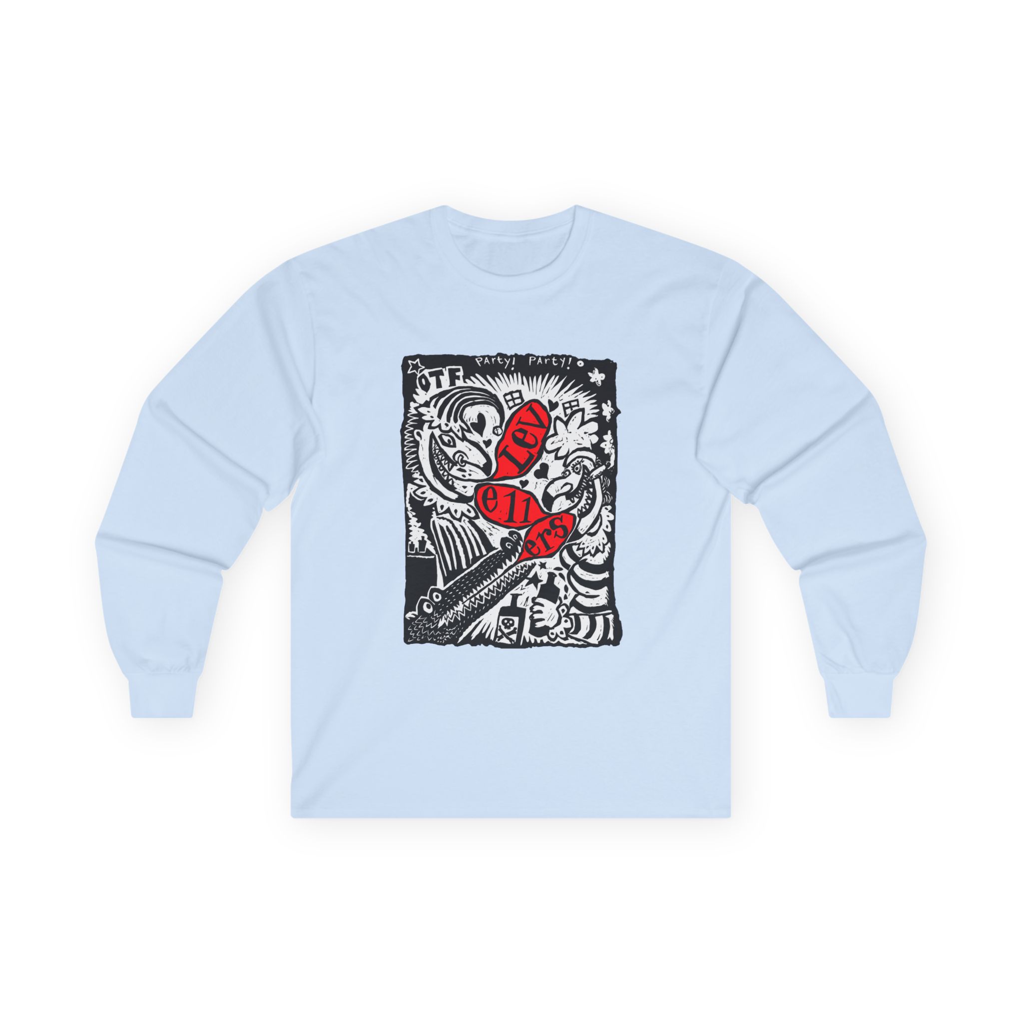 Levellers Party Party Unisex Ultra Cotton Long Sleeve Tee - Image 9