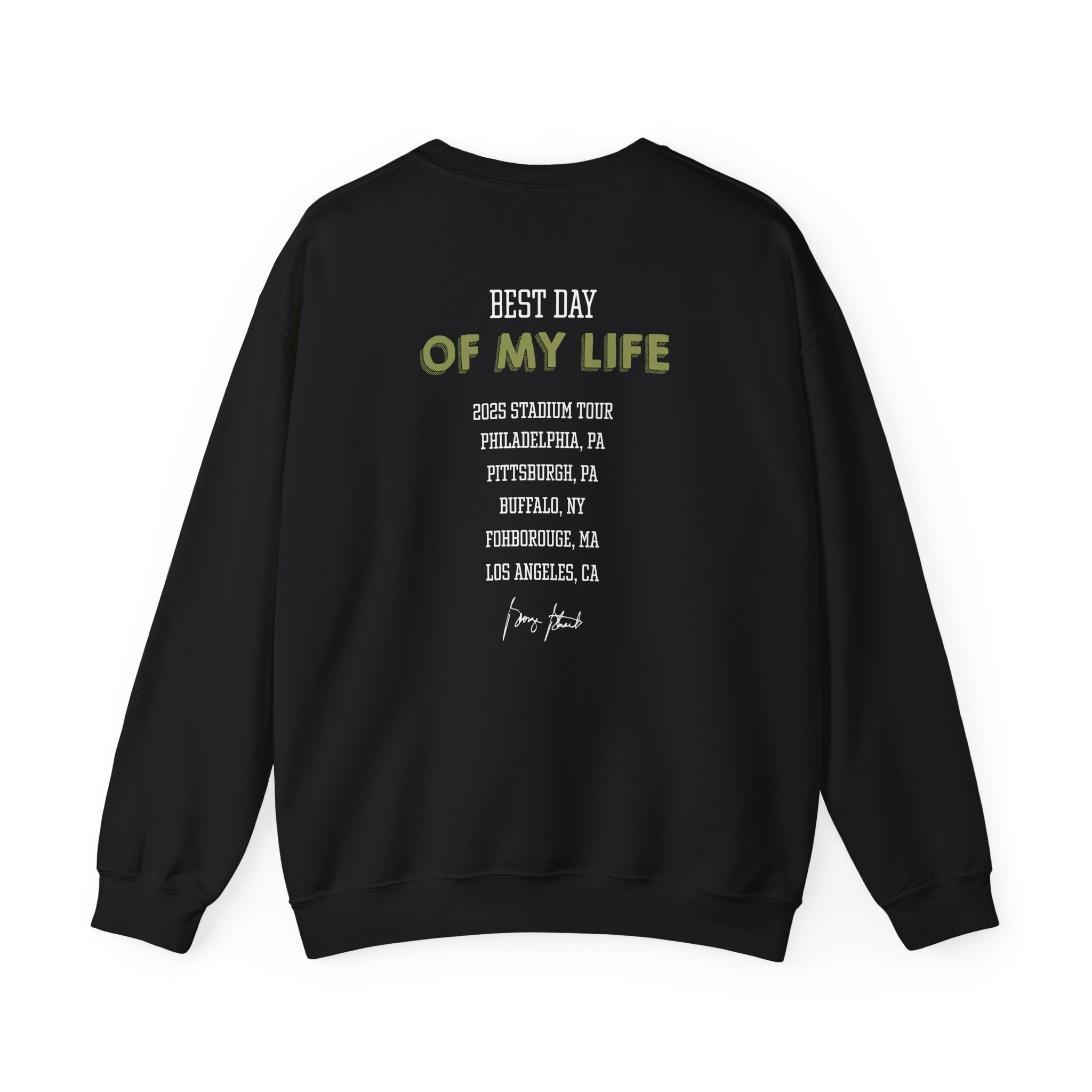 George Strait Best Day of My Life Unisex Heavy Blend™ Crewneck Sweatshirt - Image 2