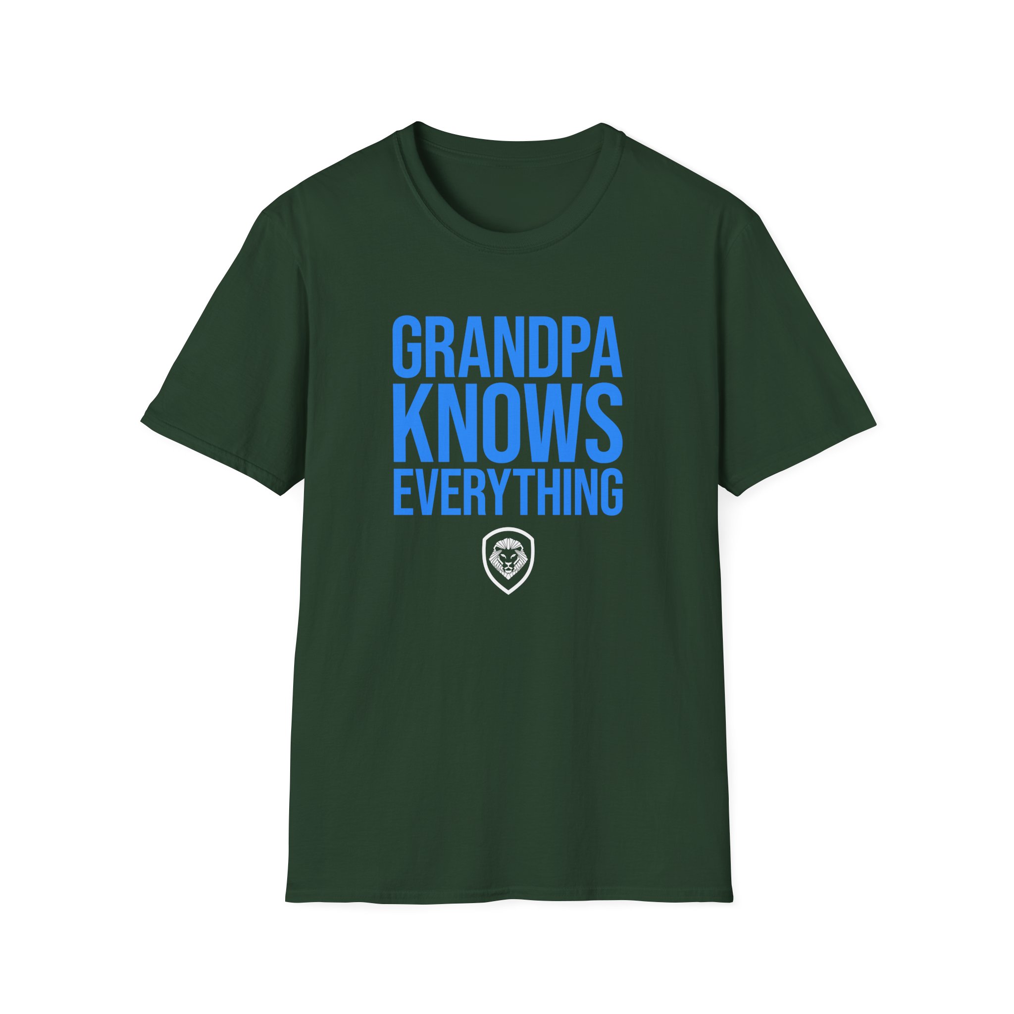 Valuetainment Grandpa Knows Everything Unisex Softstyle T-Shirt - Image 13