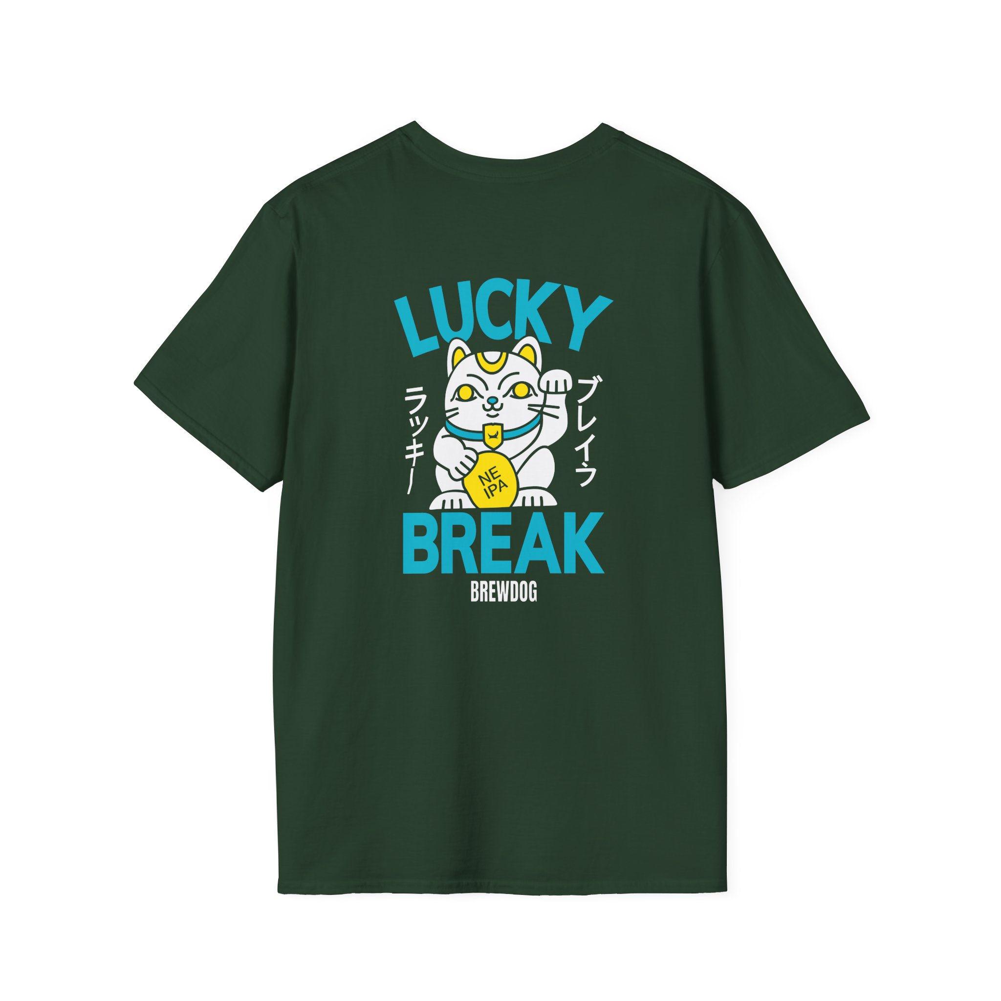 Brewdog Lucky Break Unisex Softstyle T-Shirt - Image 8