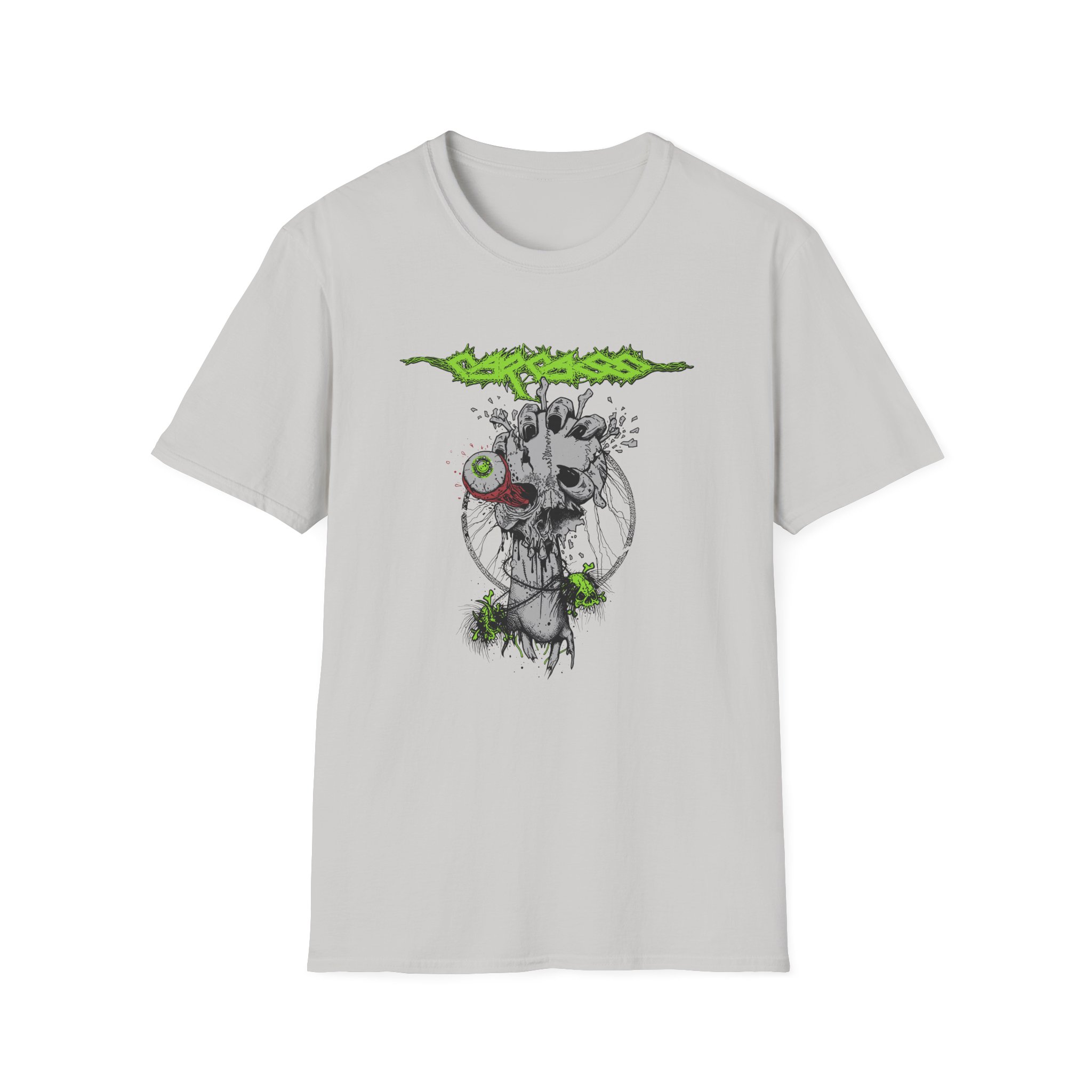 Carcass Vtg Unisex Softstyle T-Shirt - Image 7