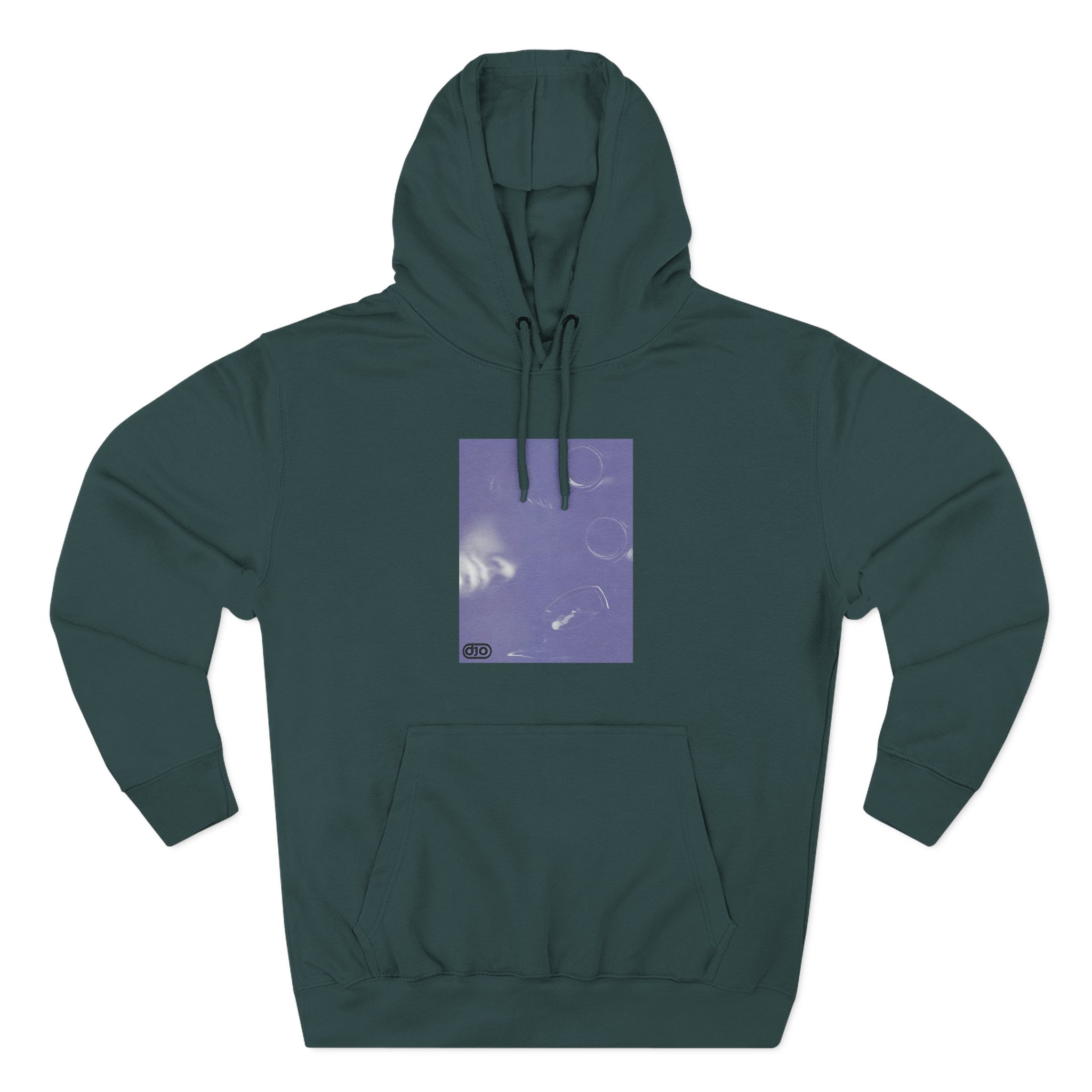 Djo Bottles Three-Panel Fleece Hoodie - Image 5