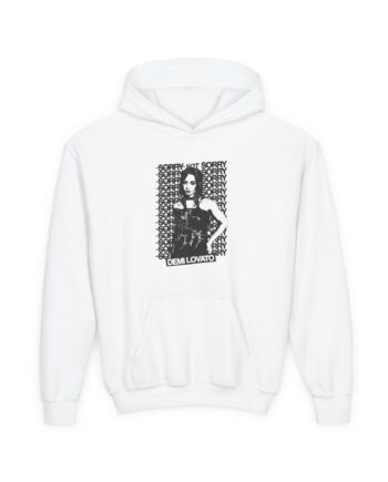 D L Sorry Not Sorry Youth Heavy Blend Hooded Sweatshirt