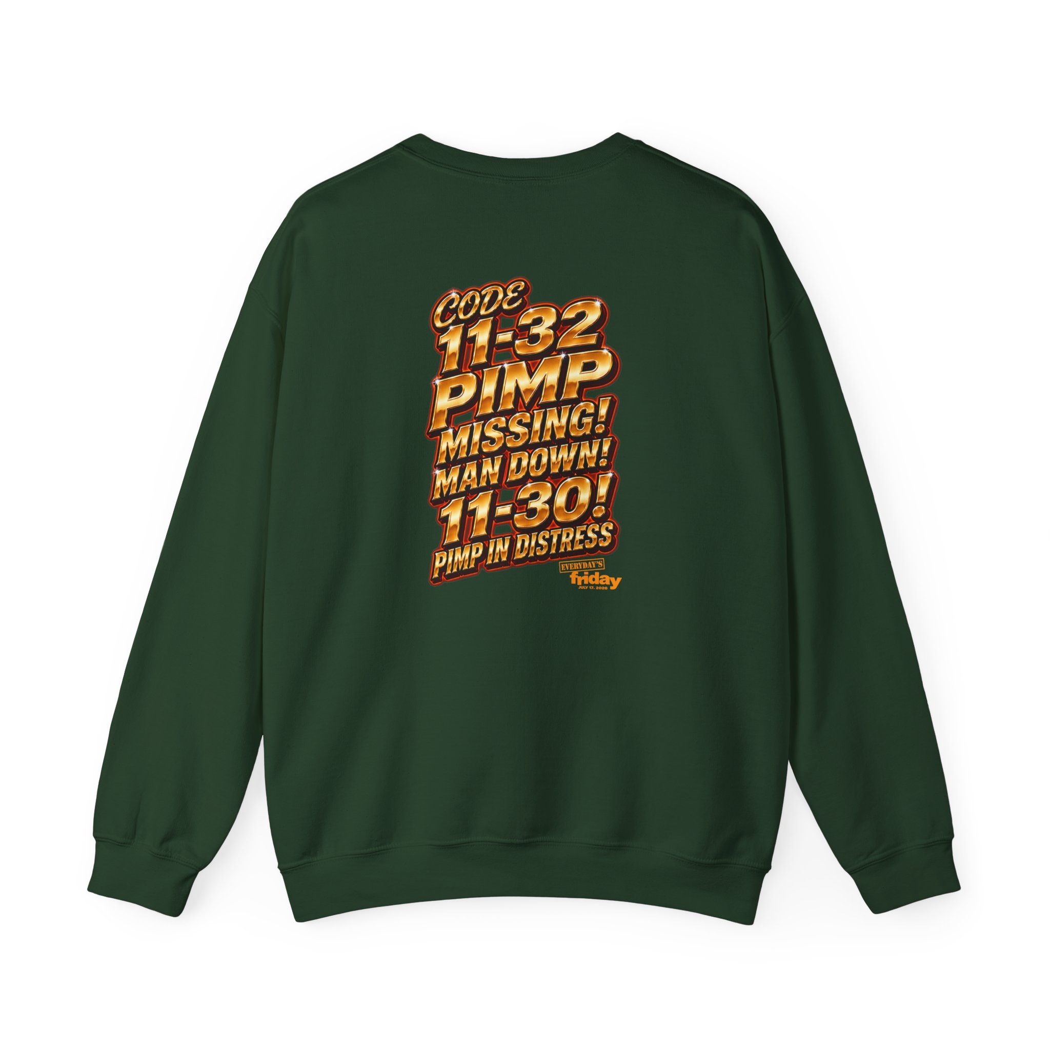 Ice Cube Pimp Unisex Heavy Blend™ Crewneck Sweatshirt - Image 8