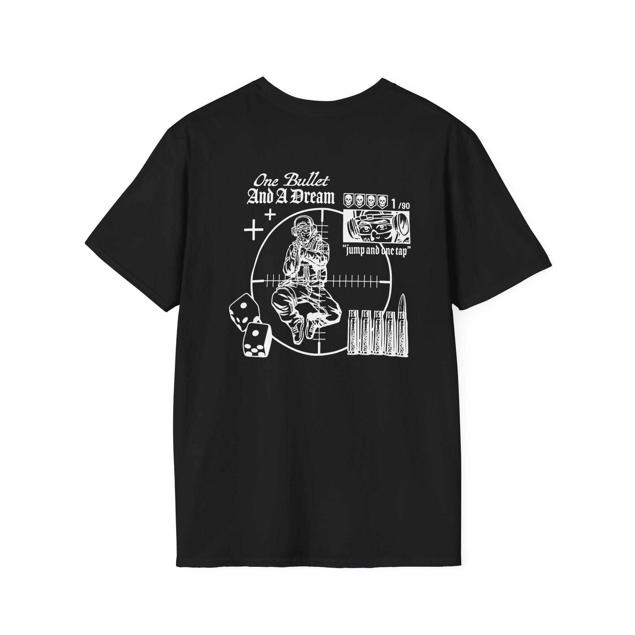 Shroud One Bulle Unisex Softstyle T-Shirt - Image 2