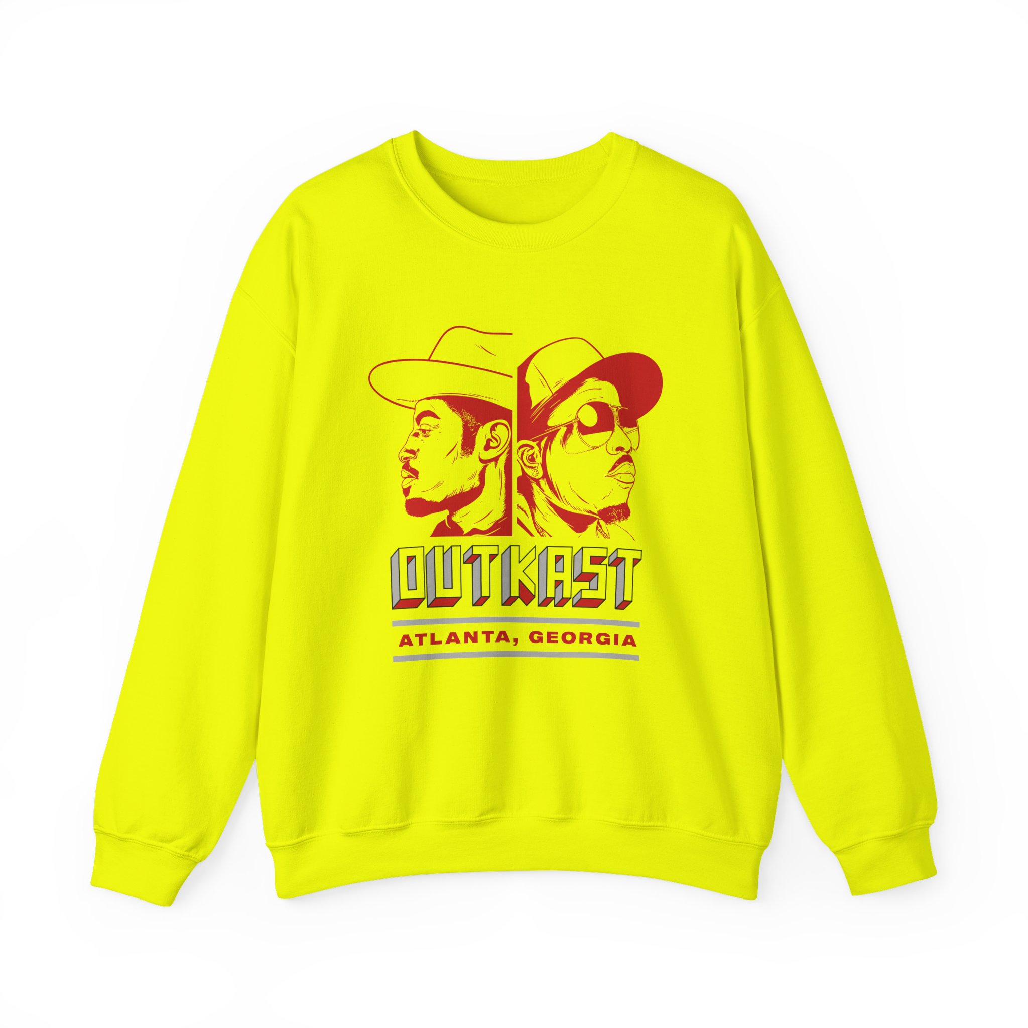Outkast Outkast Atl Unisex Heavy Blend™ Crewneck Sweatshirt - Image 9
