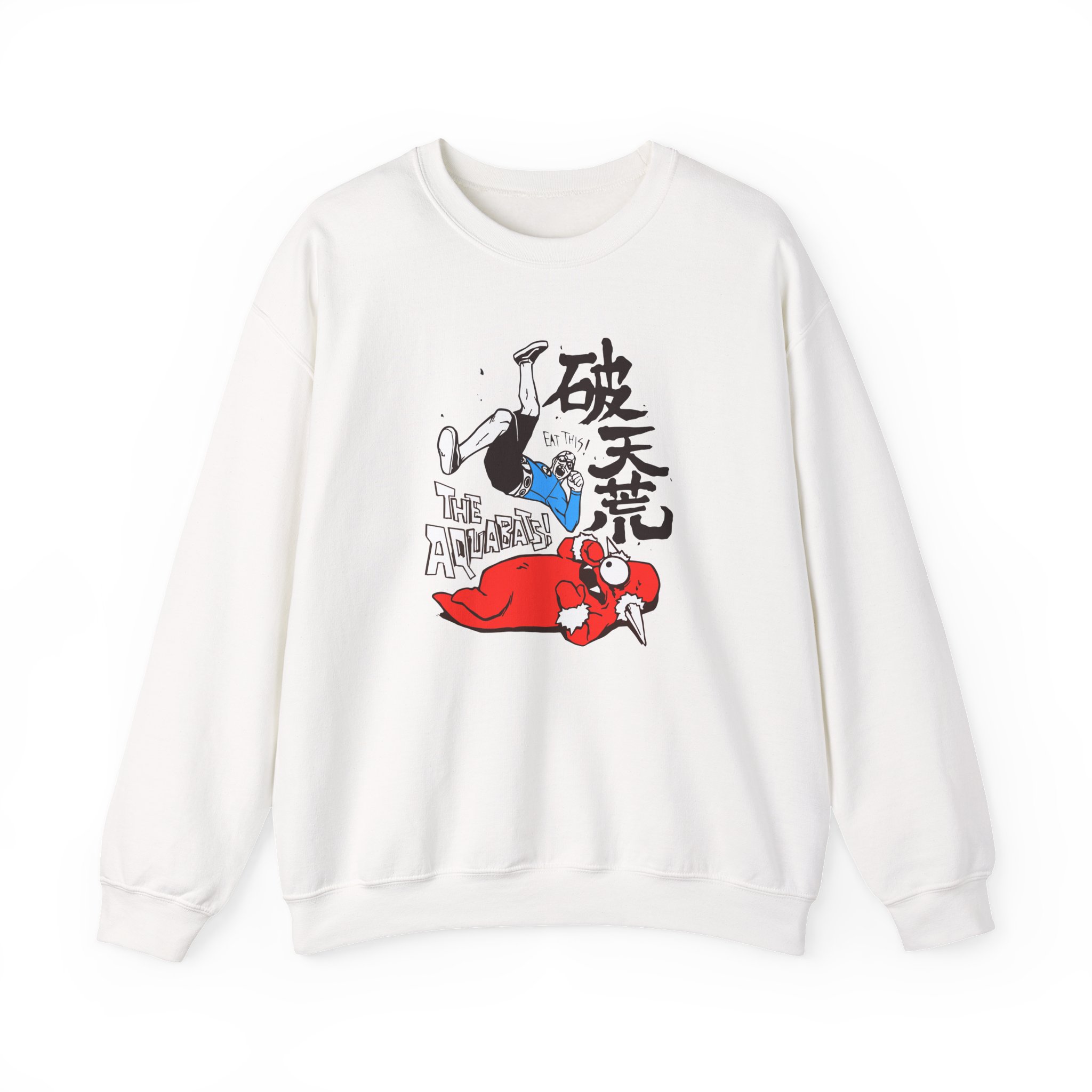 The Aquabats Elbow Drop! Archive Unisex Heavy Blend™ Crewneck Sweatshirt