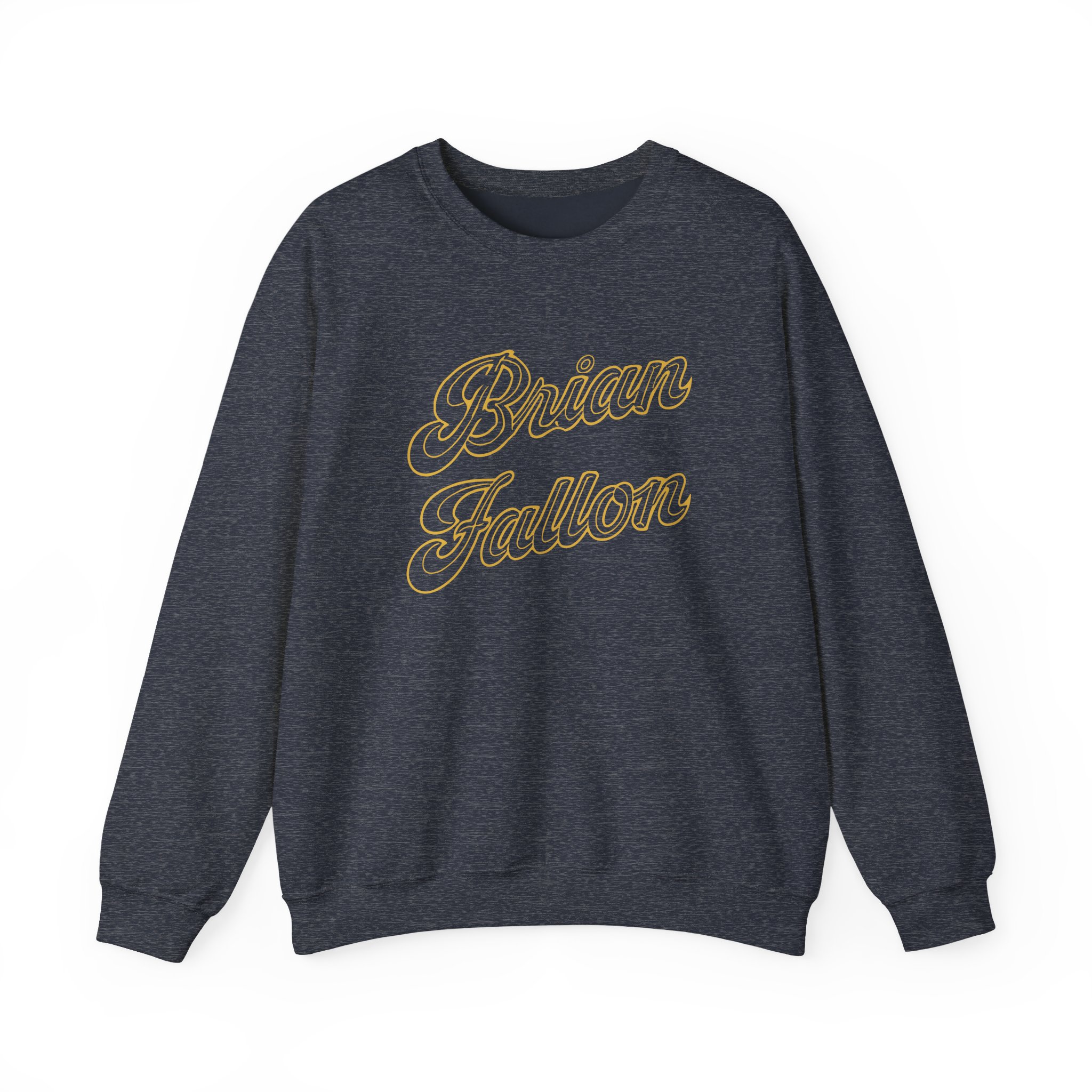 Brian Fallon Gold Text Unisex Heavy Blend™ Crewneck Sweatshirt - Image 9