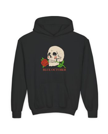 Blue October Where Did You Go Youth Heavy Blend Hooded Sweatshirt