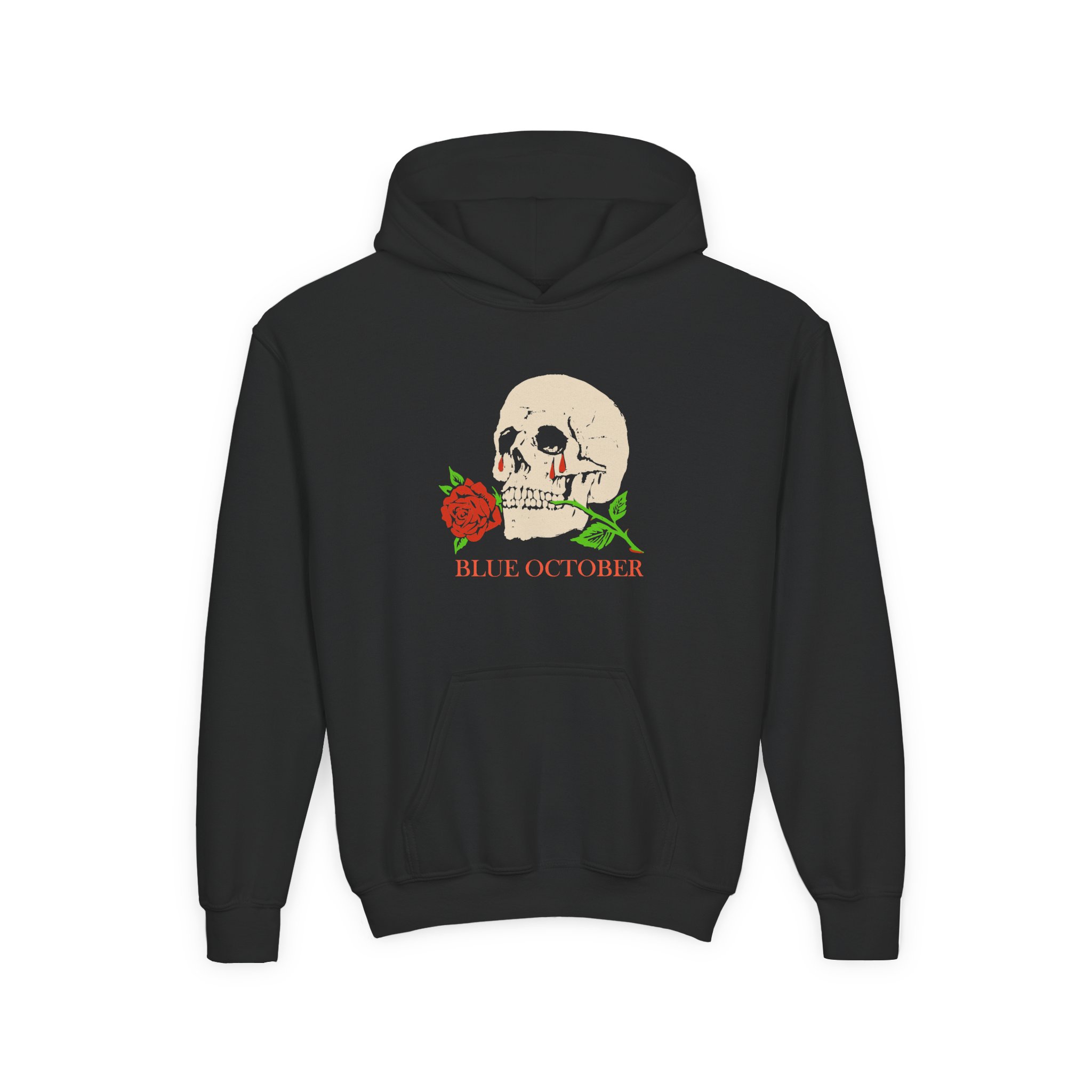 Blue October Where Did You Go Youth Heavy Blend Hooded Sweatshirt