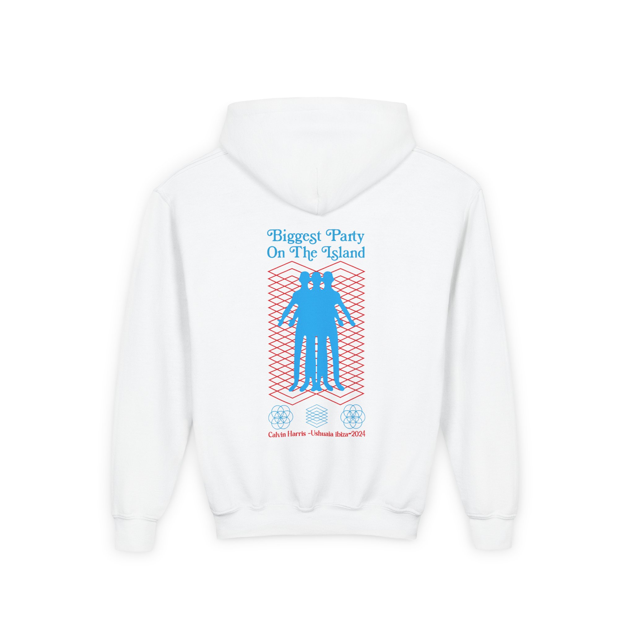 Youth Calvin Harris Ushuaia Higher Level Heavy Blend Hooded Sweatshirt - Image 2