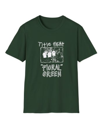 Cold Cuts Title Fight Floral Green Promo Unisex Softstyle T-Shirt
