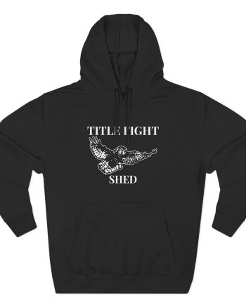 Cold Cuts Title Fight Shed Owl Three-Panel Fleece Hoodie