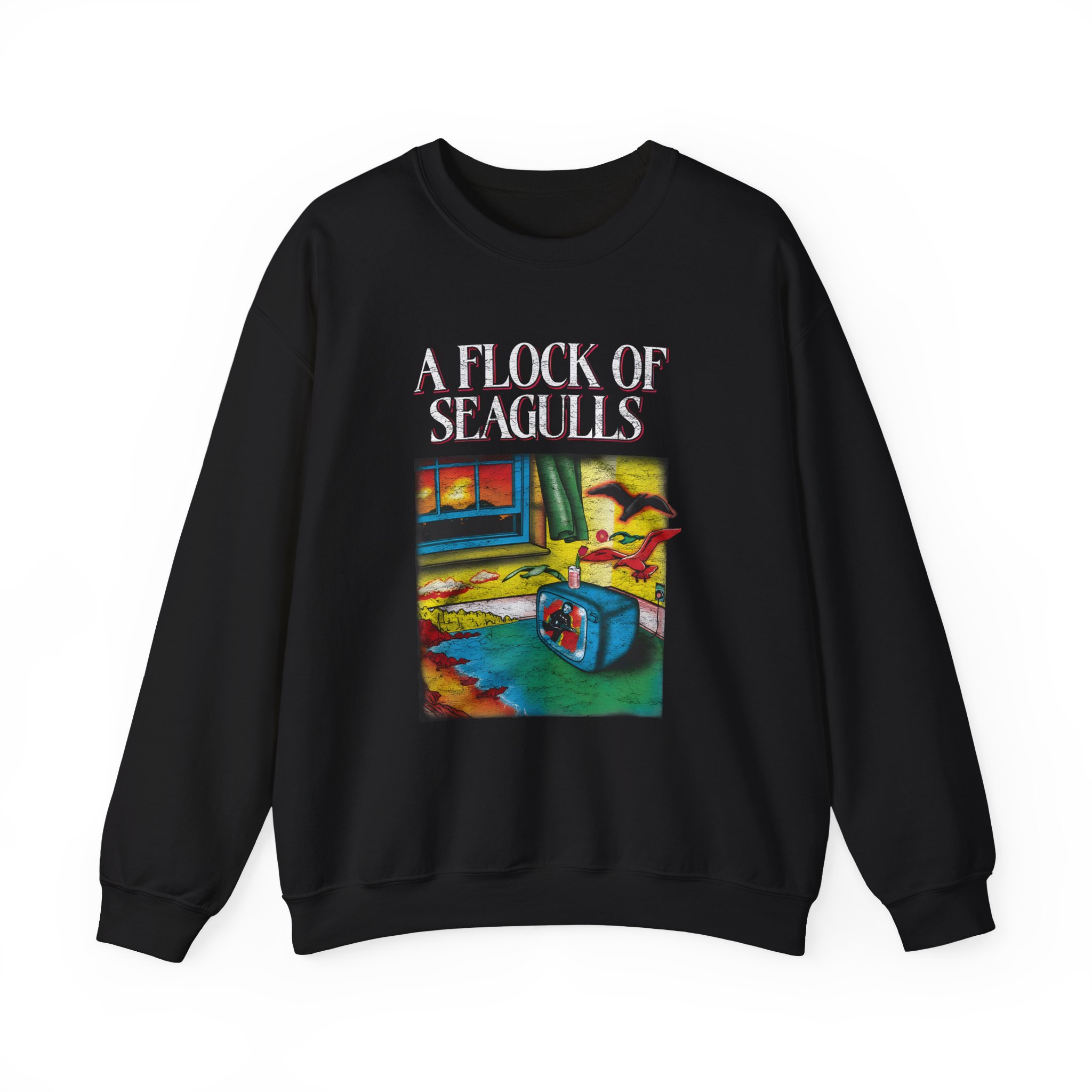 A Flock of Seagulls I Ran Tour Unisex Heavy Blend™ Crewneck Sweatshirt