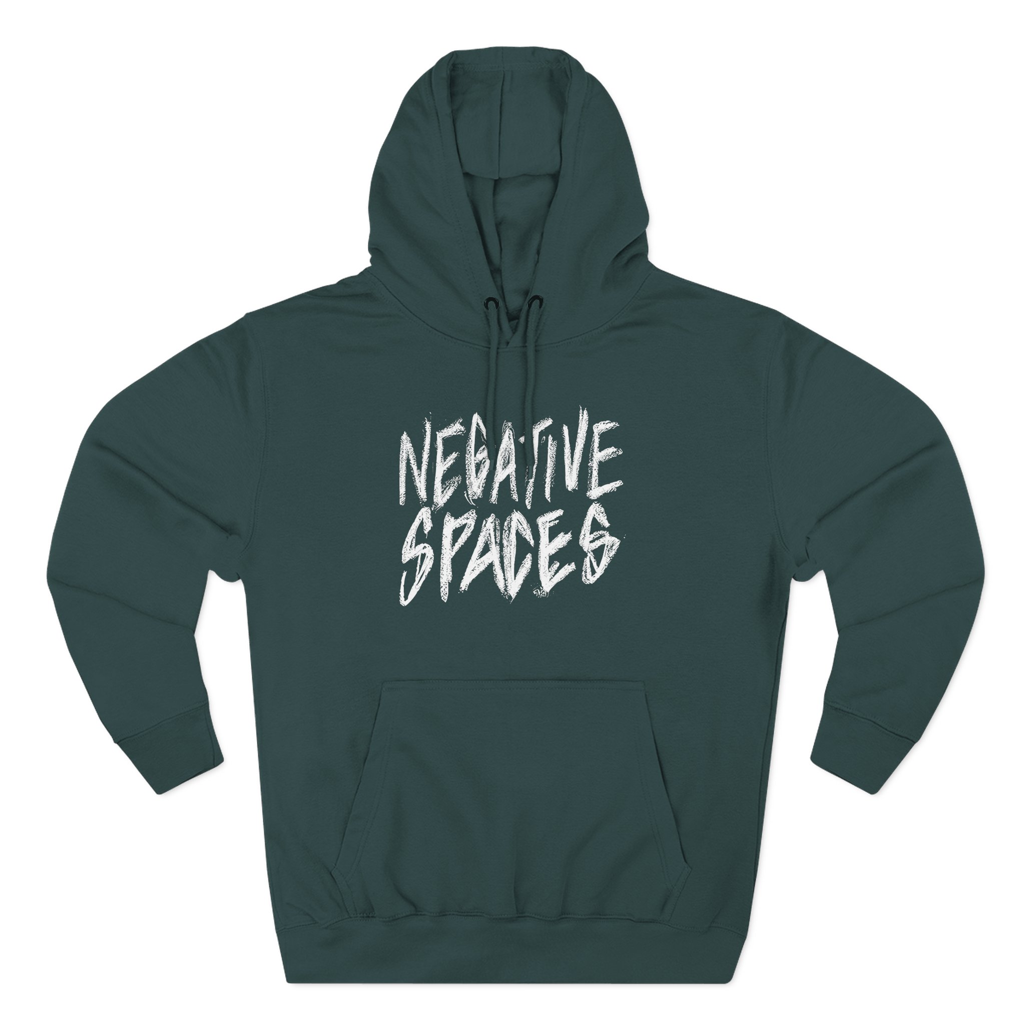 Poppy Negative Spaces Three-Panel Fleece Hoodie - Image 5