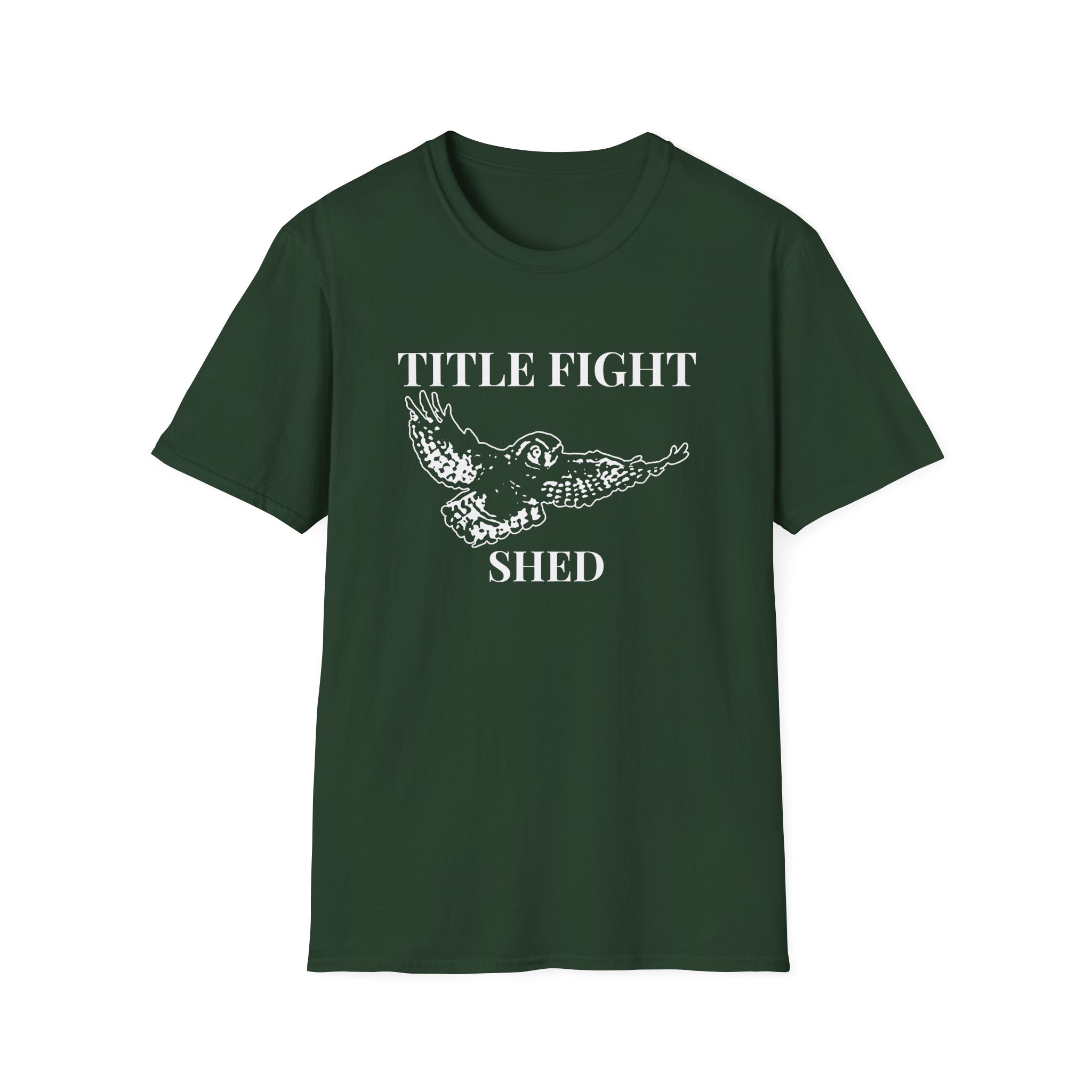 Cold Cuts Title Fight Shed Owl Unisex Softstyle T-Shirt - Image 9