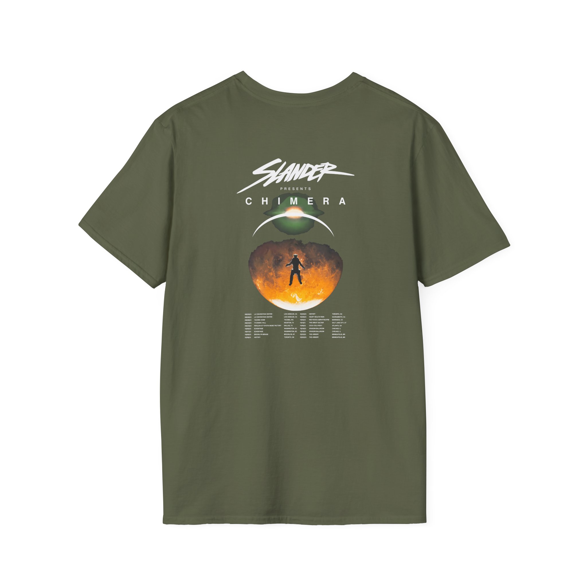 Slander Gud Vibrations Graffiti Unisex Softstyle T-Shirt - Image 6