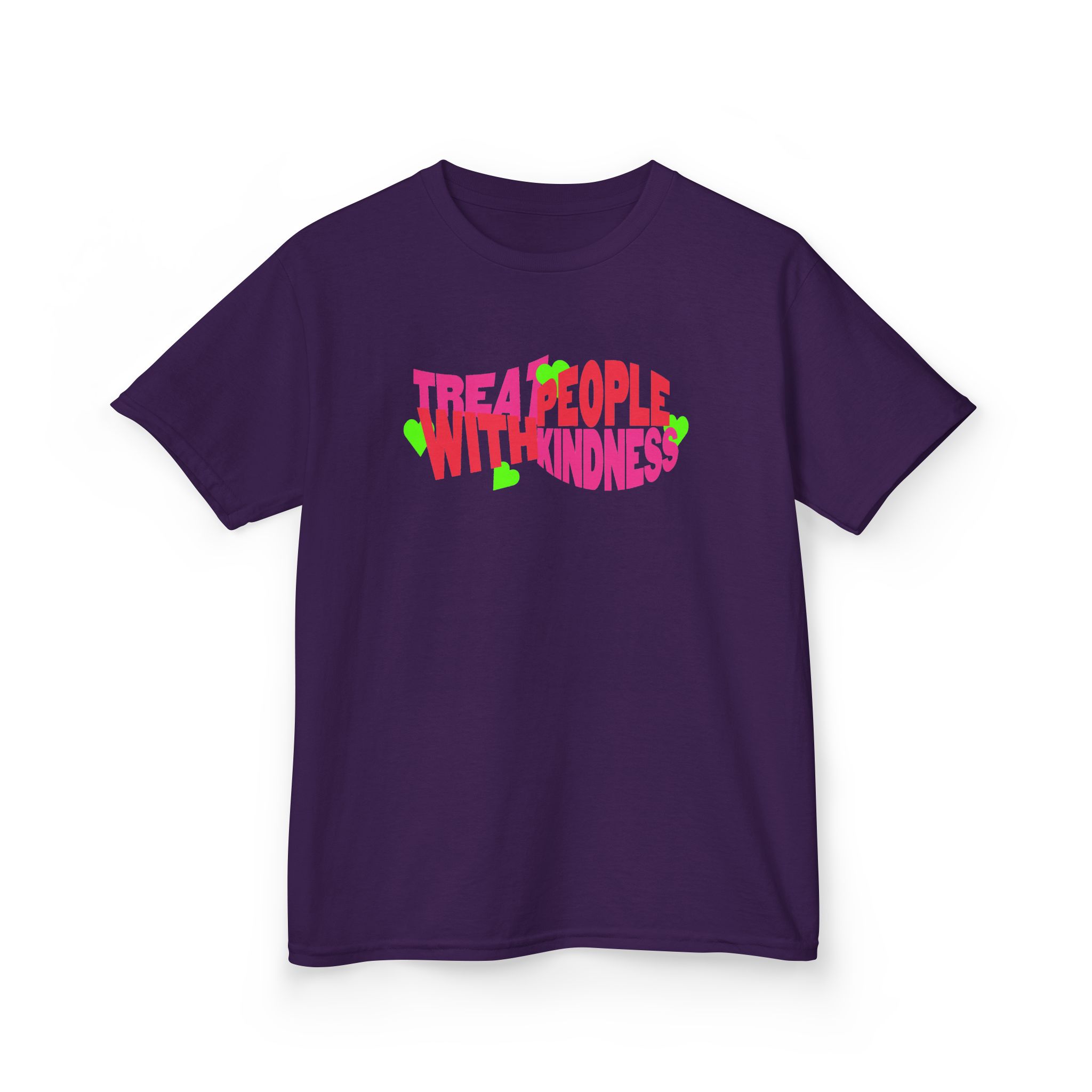 Love on Tour Treat People With Kindness Kids Heavy Cotton™ Tee - Image 7