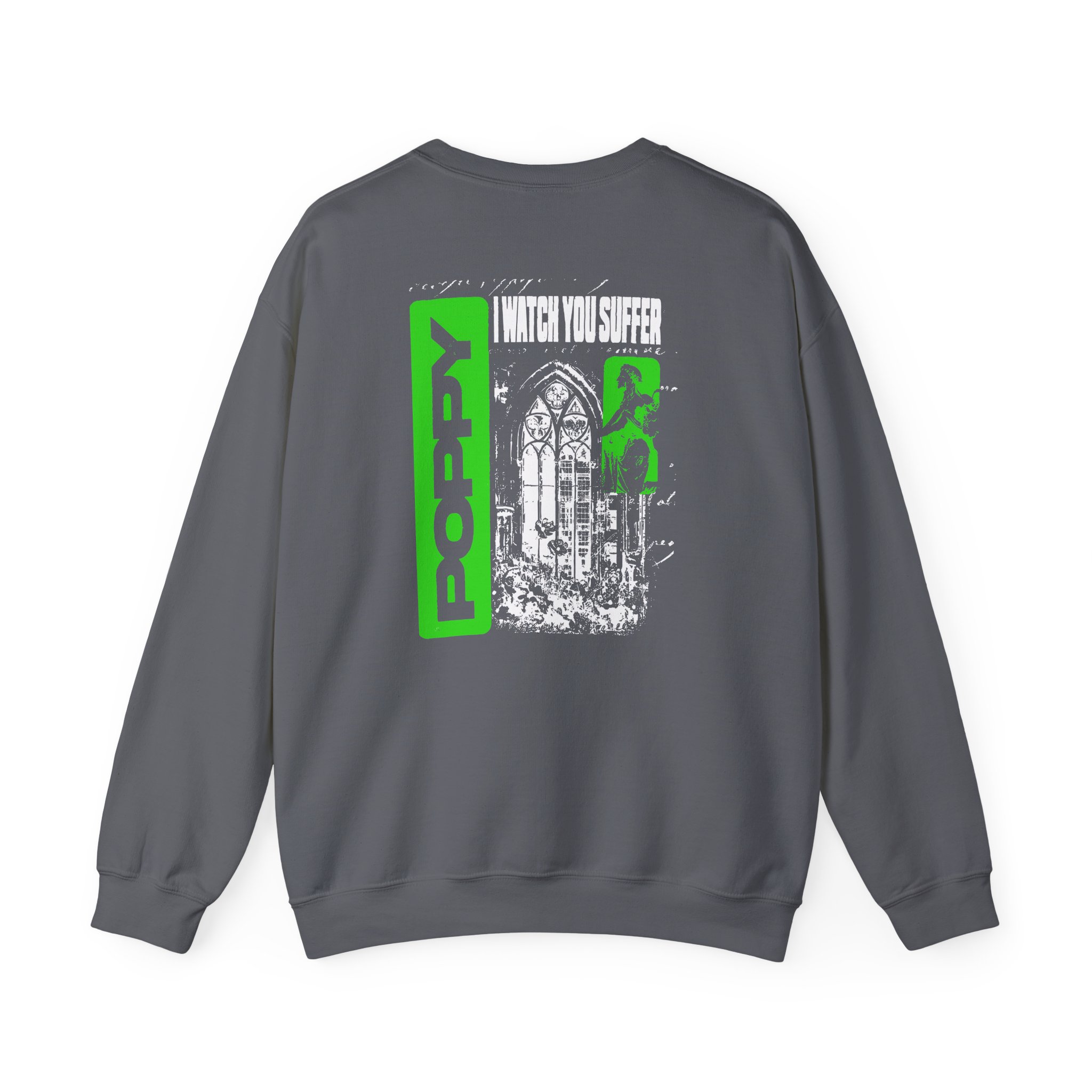 Poppy I Watch You Suffer Unisex Heavy Blend™ Crewneck Sweatshirt - Image 8