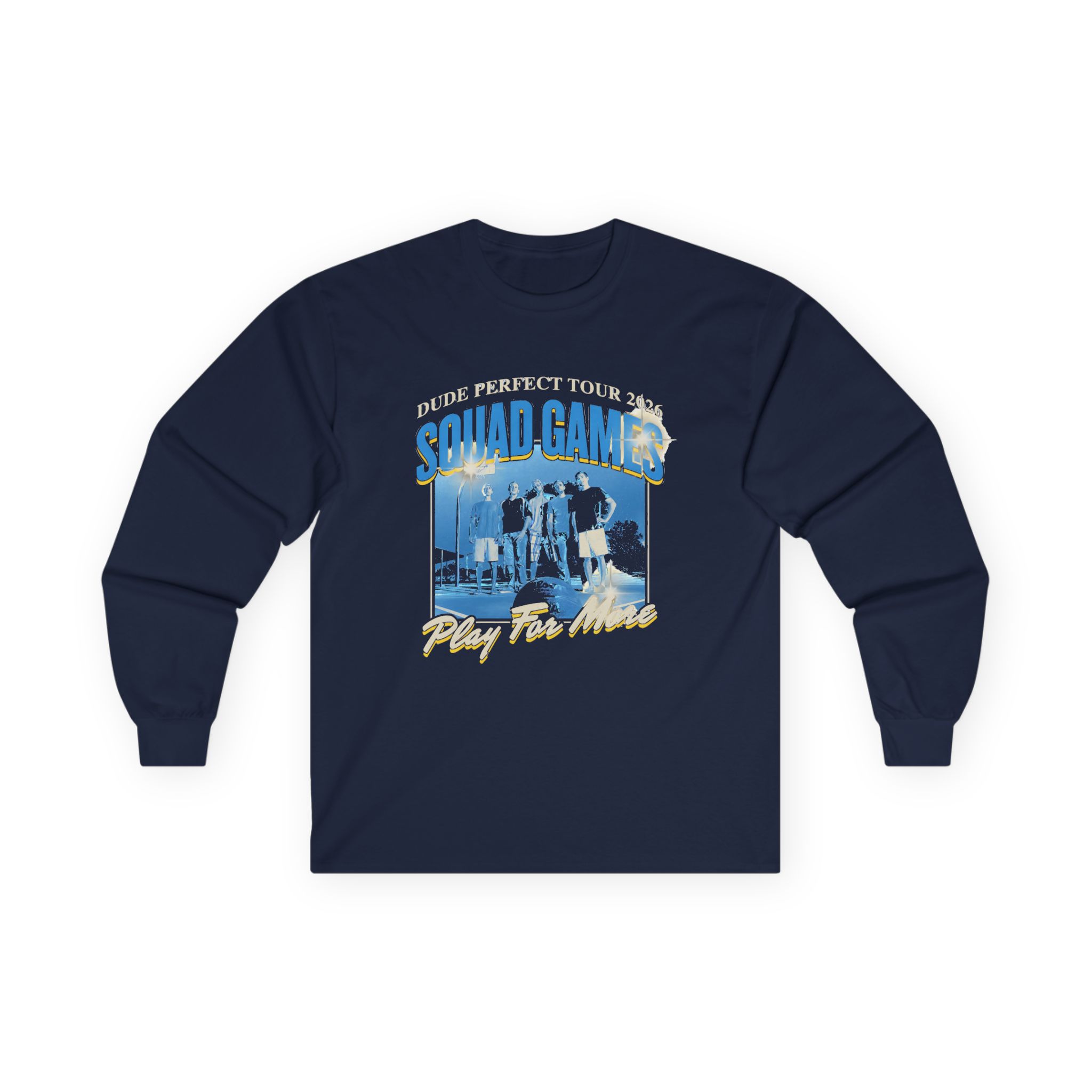 Dude Perfect Vintage Champs Unisex Ultra Cotton Long Sleeve Tee - Image 5