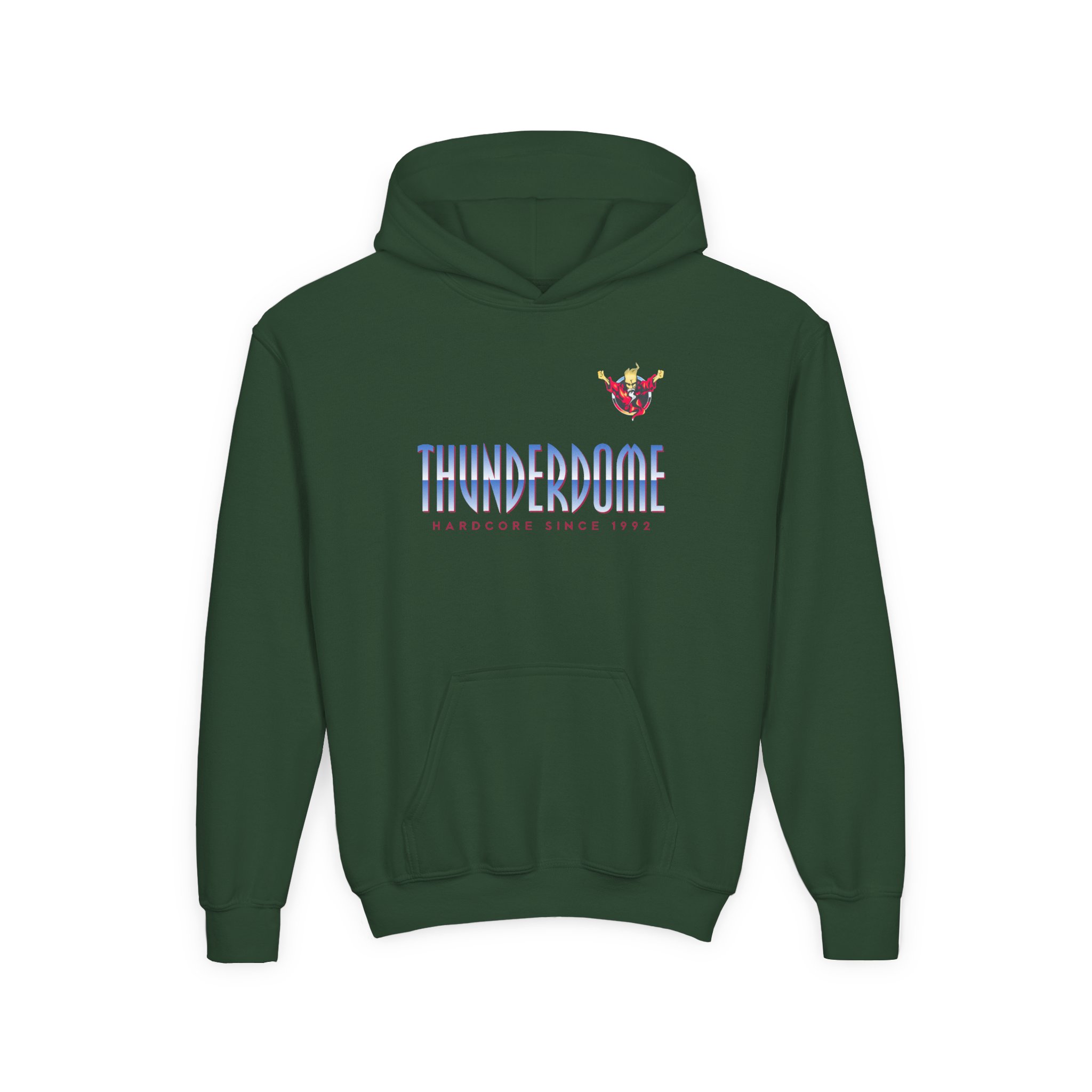 Thunderdome Original Youth Heavy Blend Hooded Sweatshirt - Image 3