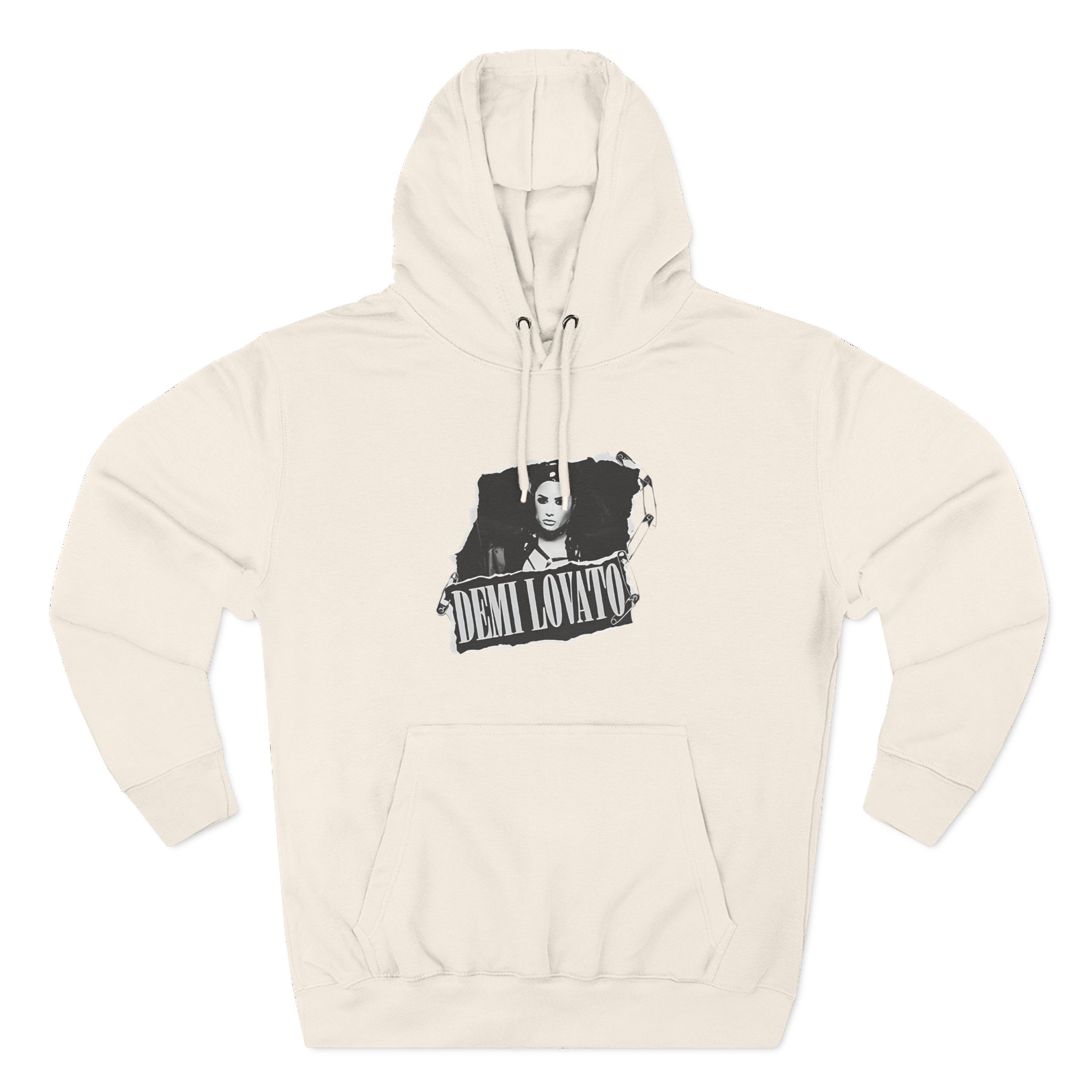 D L Ripped Photo Three-Panel Fleece Hoodie - Image 3