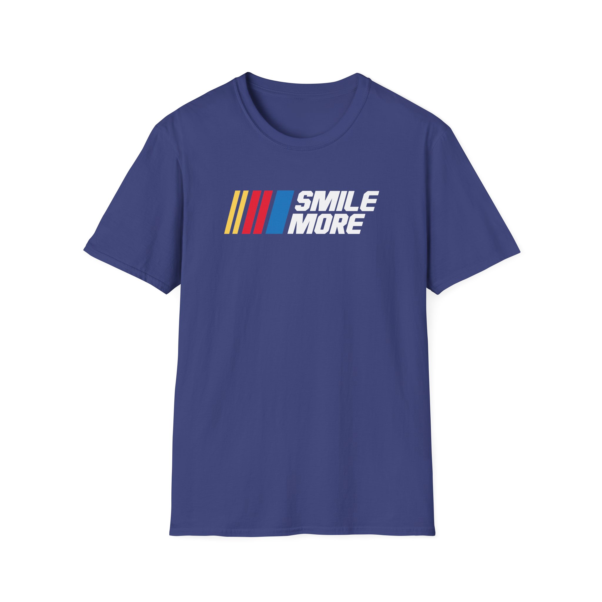 Roman Atwood Smile More Racing Unisex Softstyle T-Shirt - Image 13