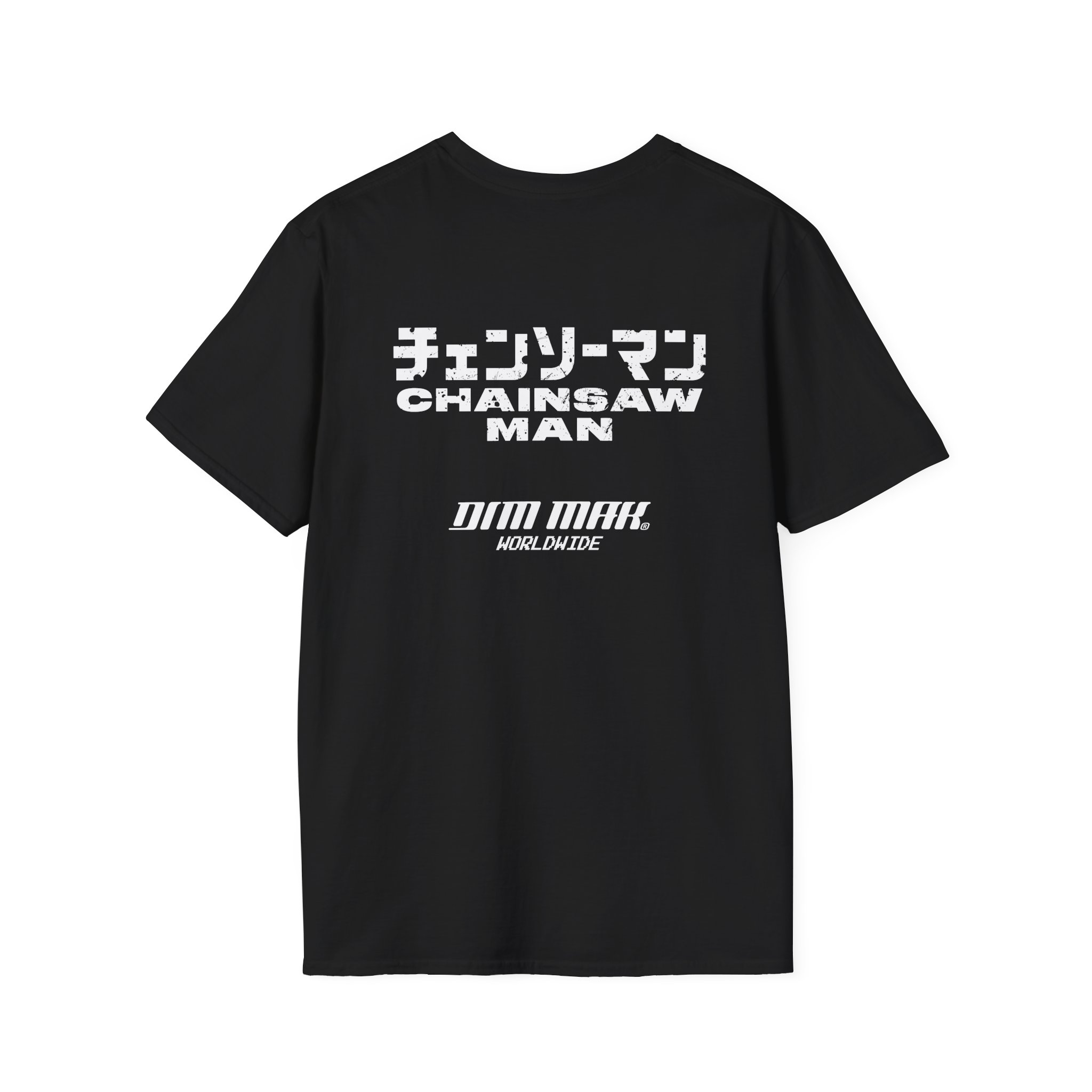 Chainsaw Man X Dim Mak Unisex Softstyle T-Shirt - Image 2