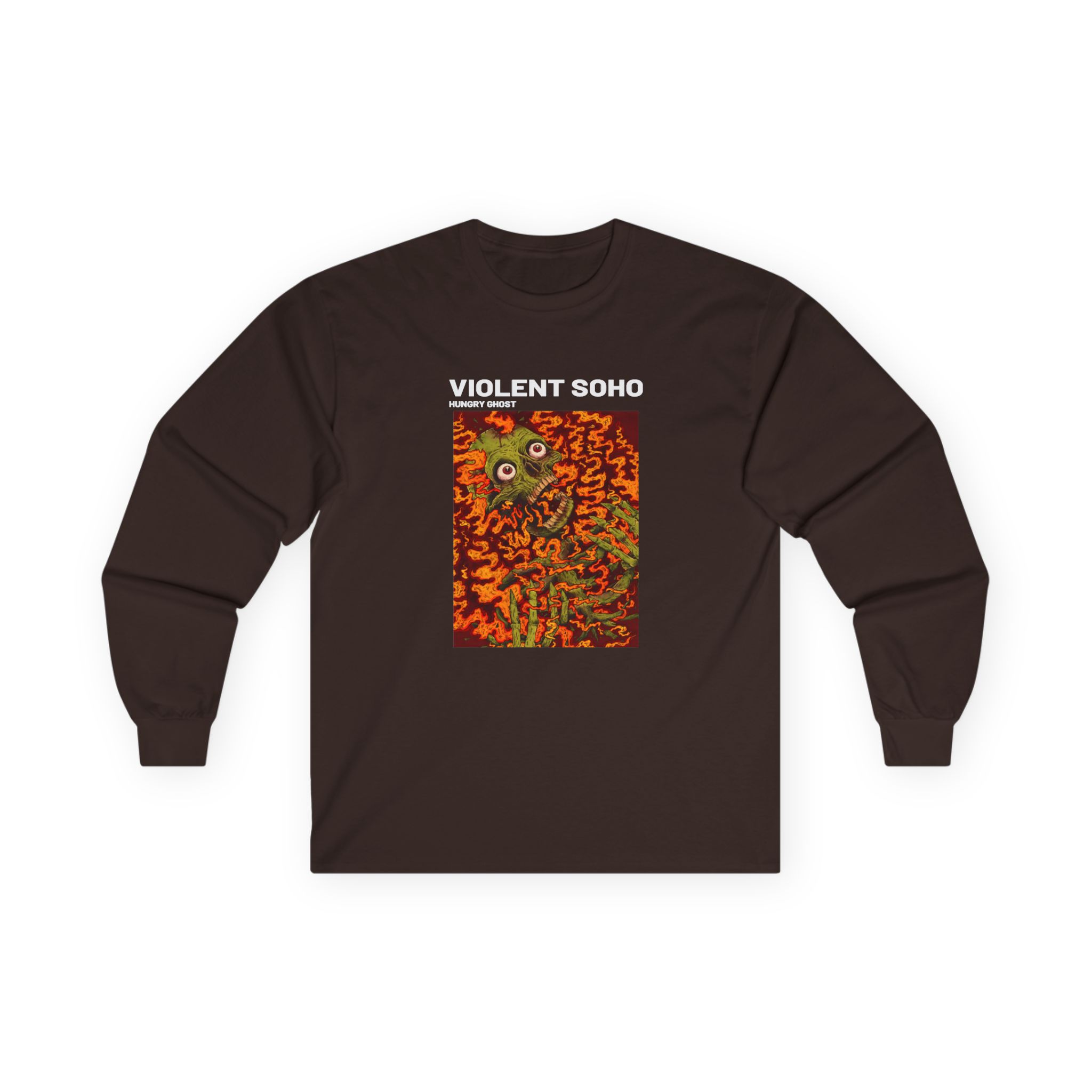 Violent Soho Hungry Ghost Unisex Ultra Cotton Long Sleeve Tee - Image 5
