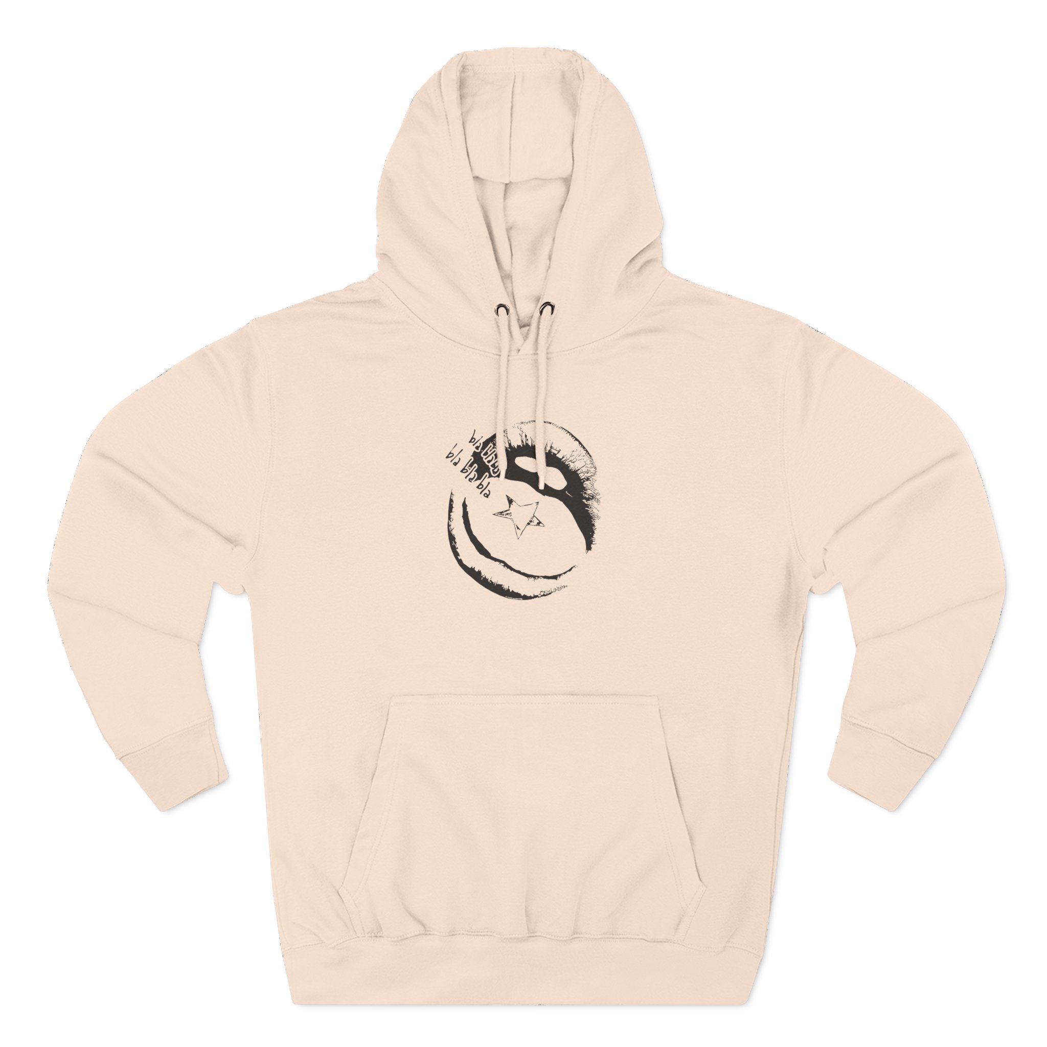 Maneskin BLA BLA BLA Three-Panel Fleece Hoodie - Image 9