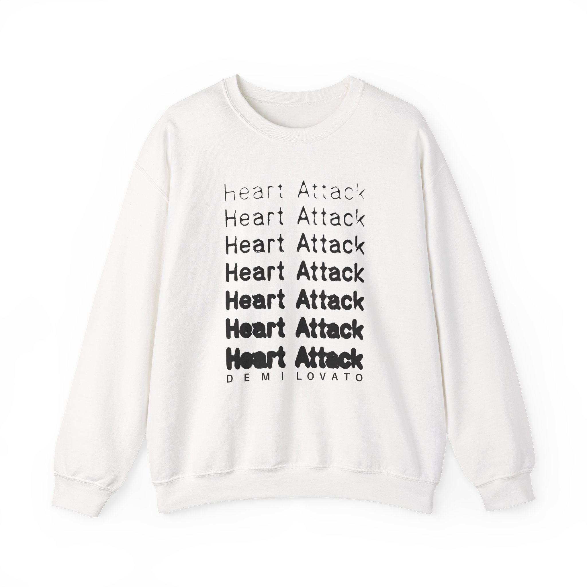 D L Heart Attack Anniversary Unisex Heavy Blend™ Crewneck Sweatshirt
