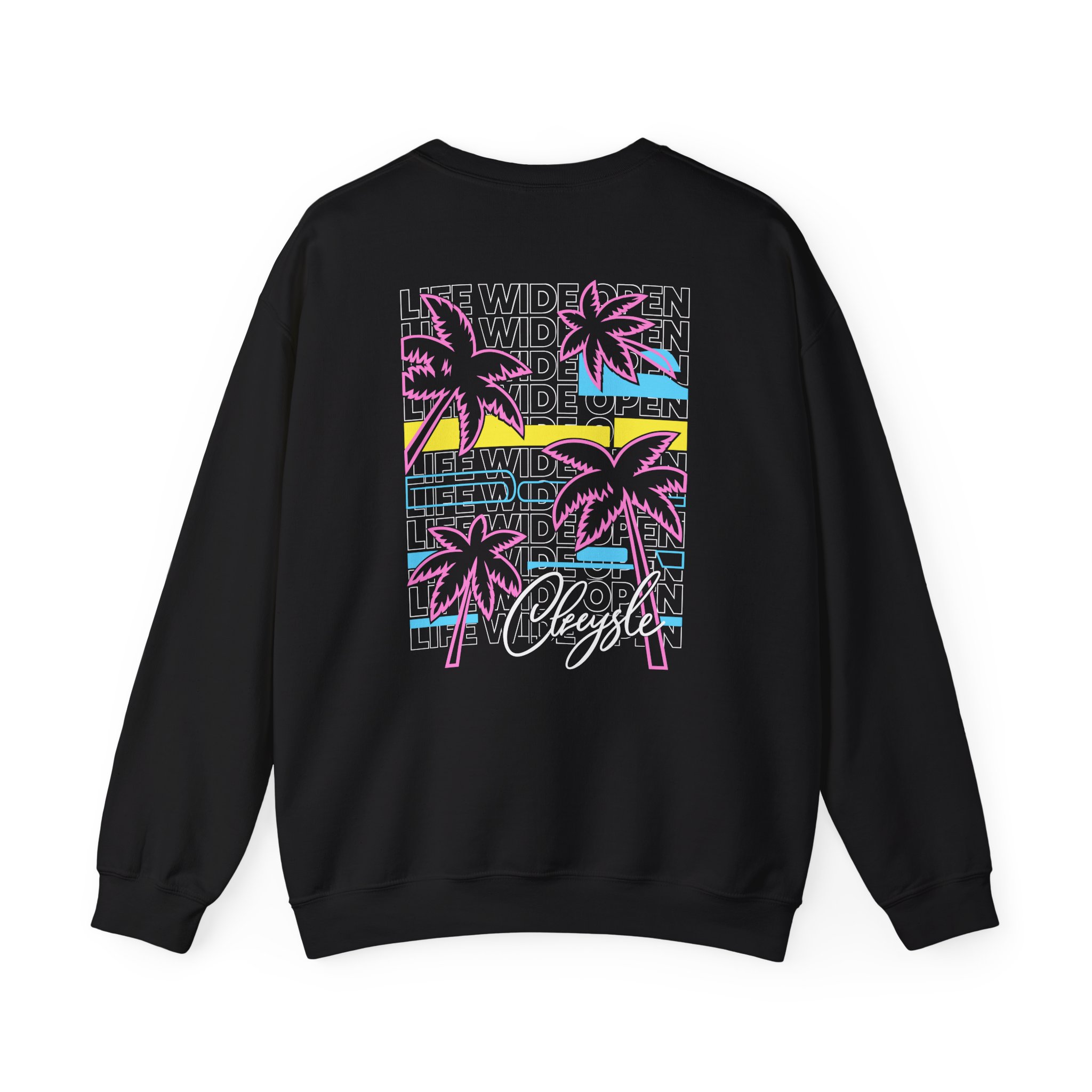 Cboystv LWO Palms Unisex Heavy Blend™ Crewneck Sweatshirt - Image 2