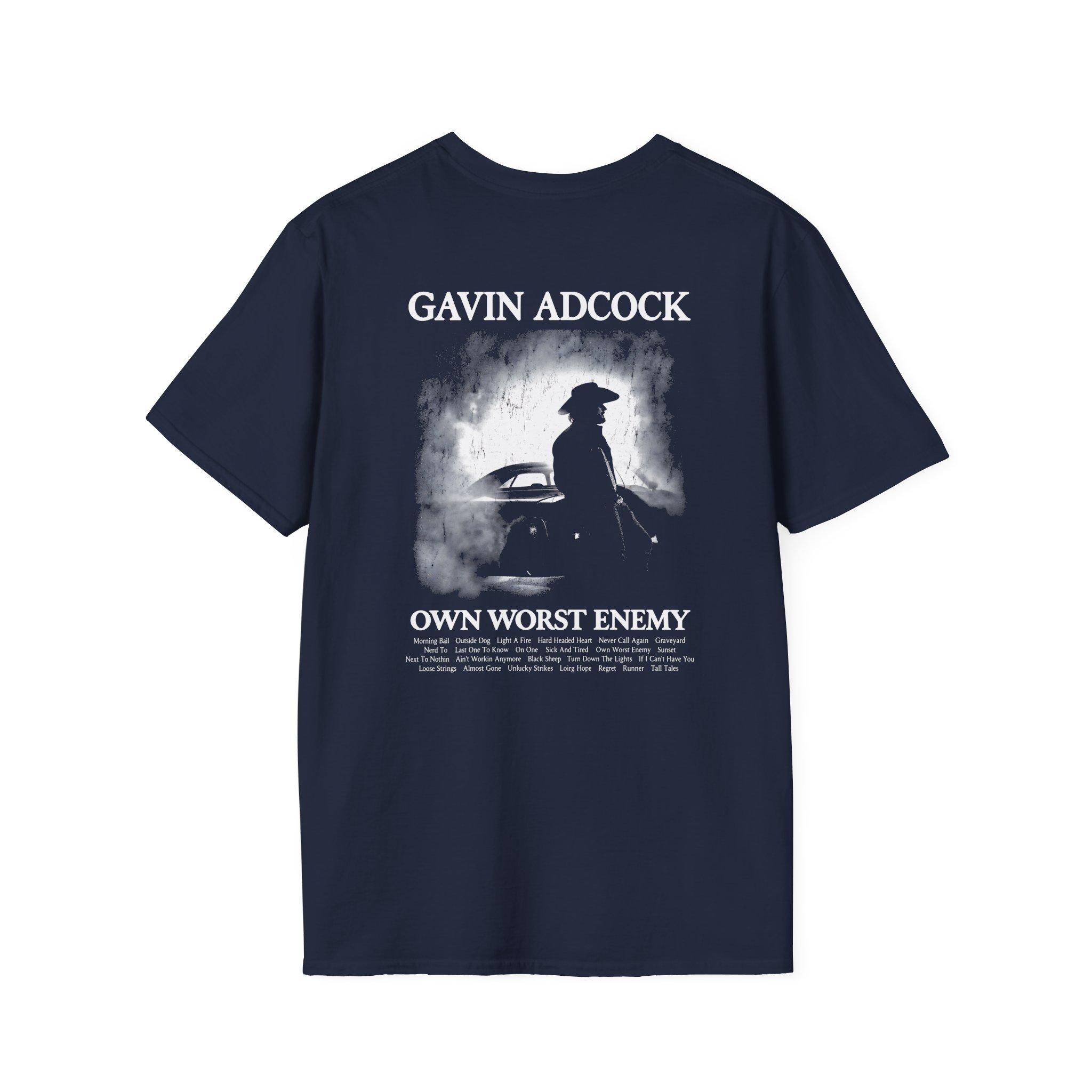 Gavin Adcock My Own Worst Enemy Unisex Softstyle T-Shirt - Image 16