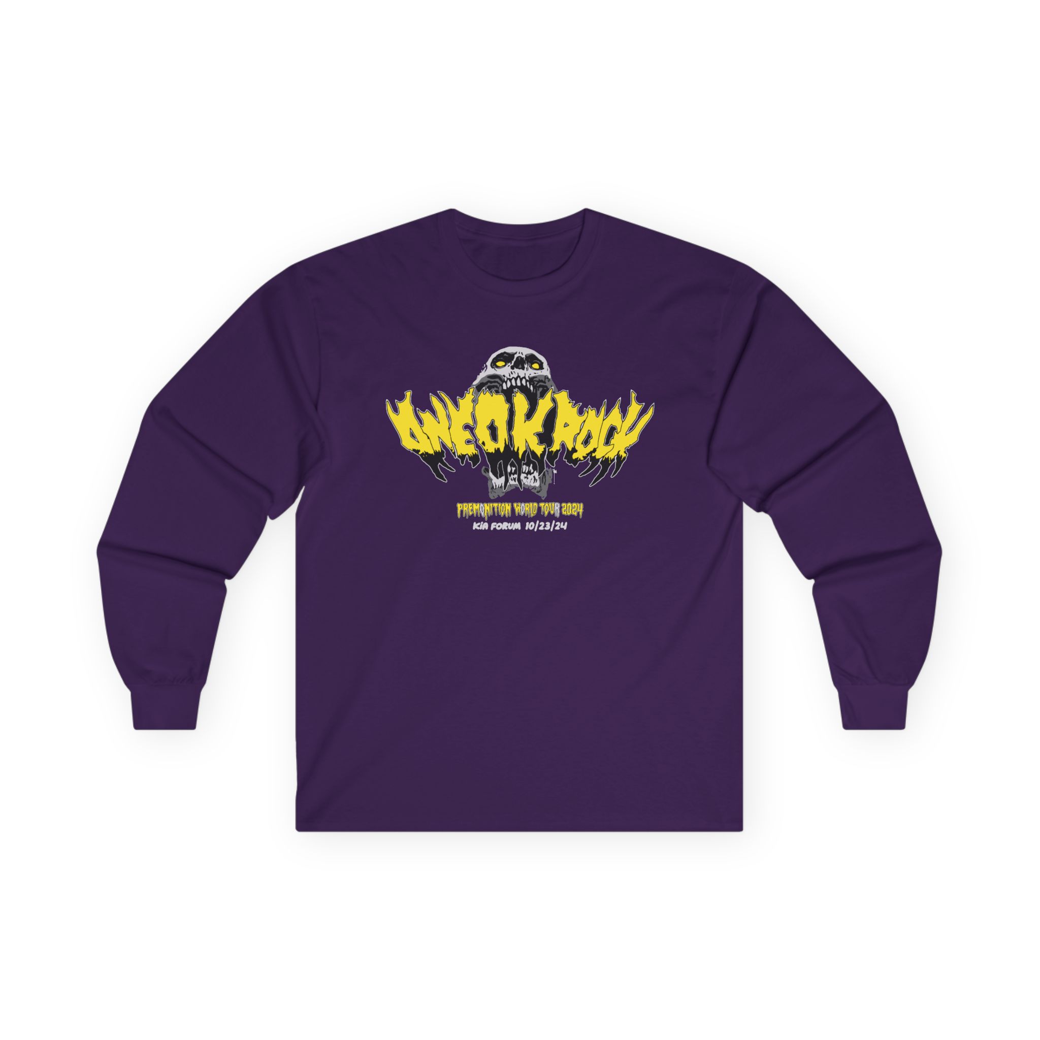 One Ok Rock the Forum Exclusive Unisex Ultra Cotton Long Sleeve Tee - Image 13