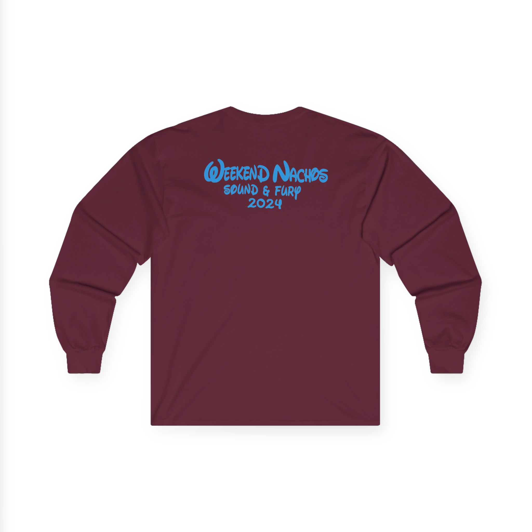 Weekend Nachos Sound and Fury Unisex Ultra Cotton Long Sleeve Tee - Image 4