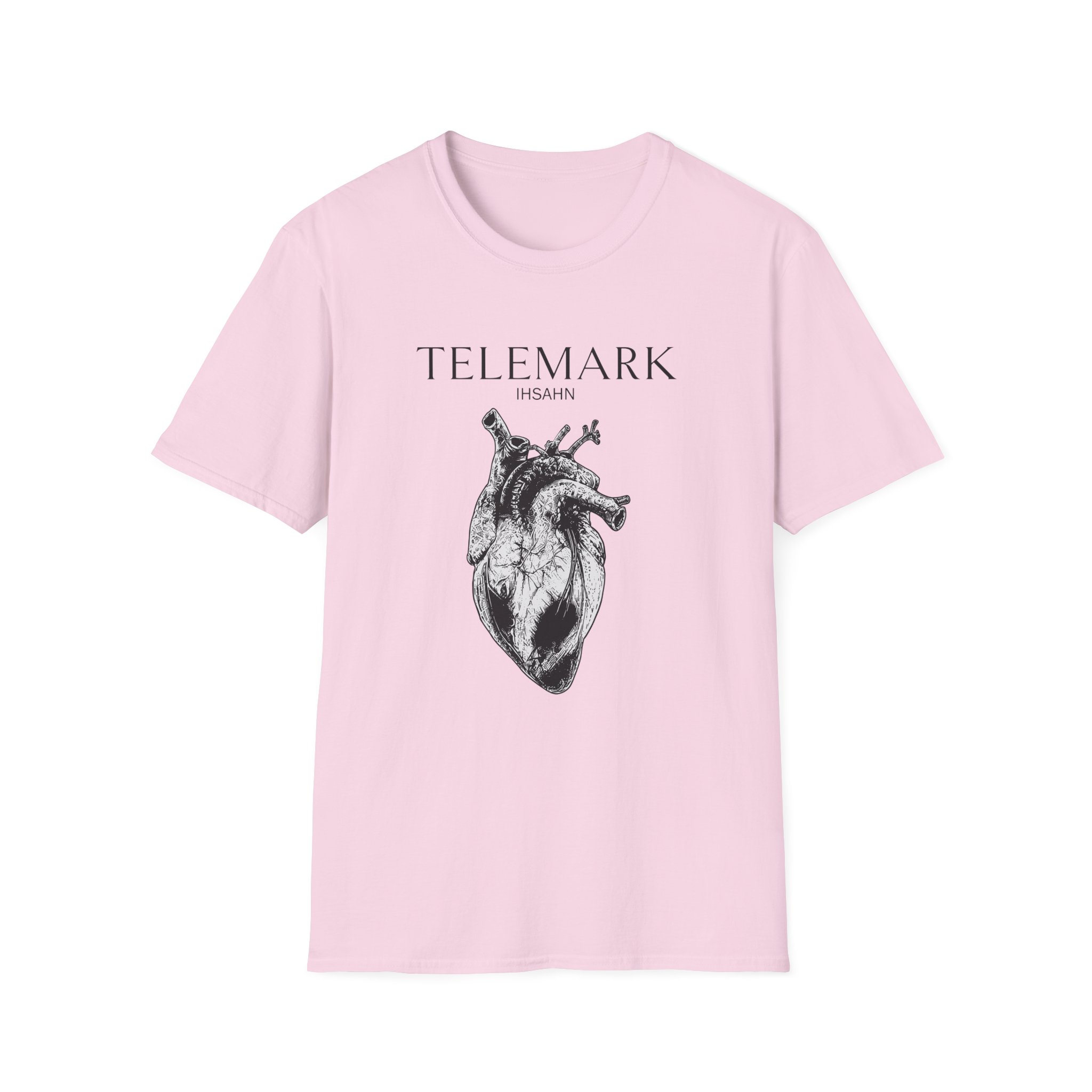 Ihsahn Heart Unisex Softstyle T-Shirt - Image 17