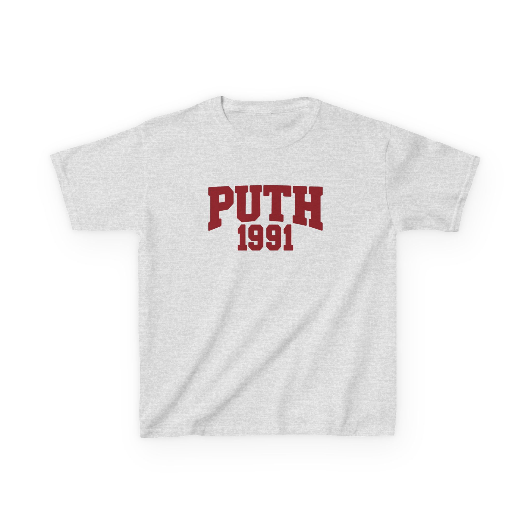 Charlie Puth Puth 1991 Kids Heavy Cotton™ Tee - Image 5