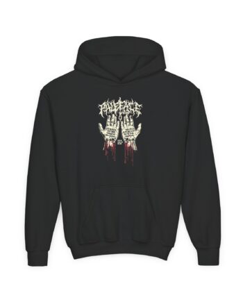 Paleface Swiss Bloody Hands Youth Heavy Blend Hooded Sweatshirt